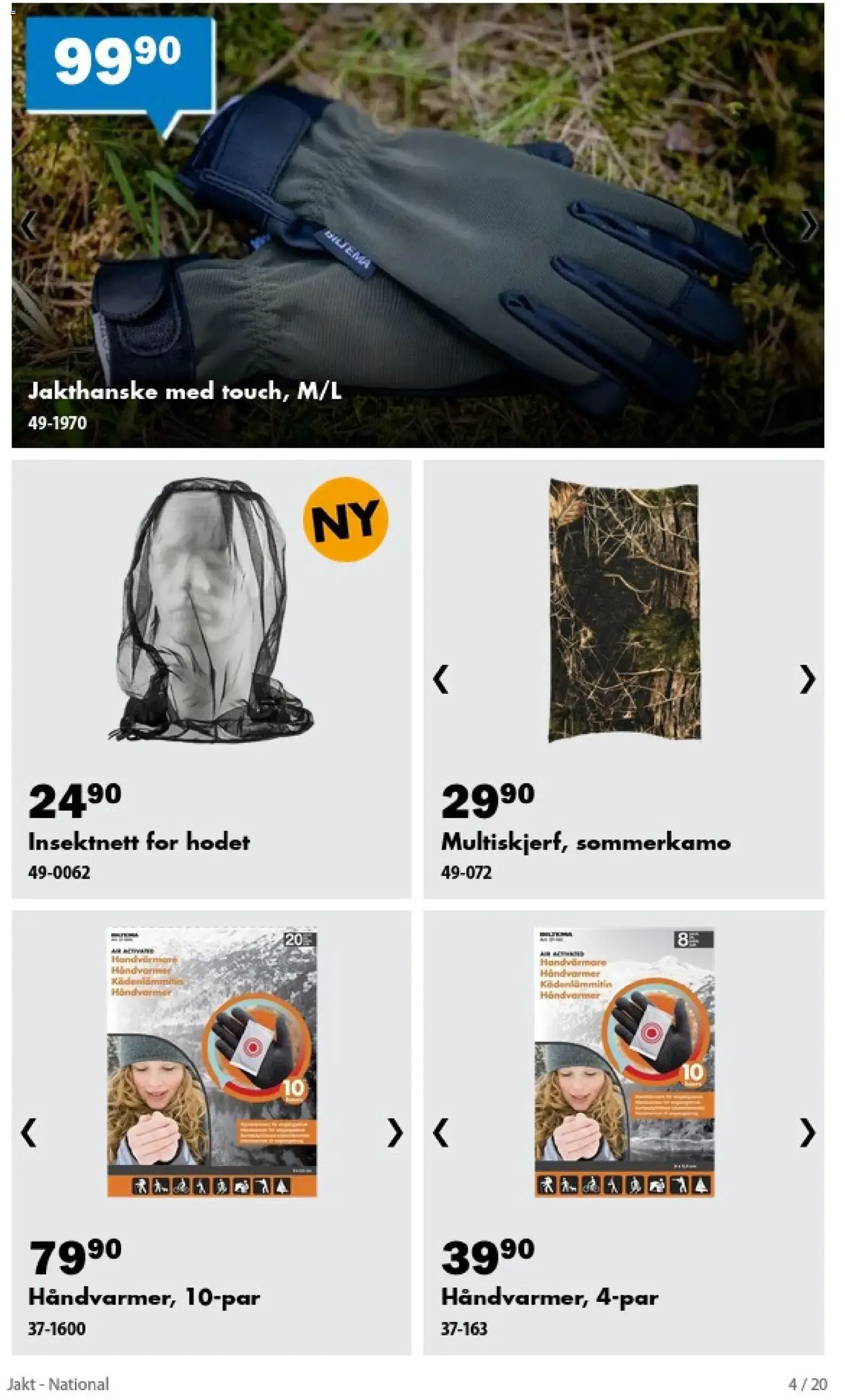 Biltema Jakt - National (17/08/2026 - 31/10/2026) - Kundeavis og tilbud fra 17. august til 31. oktober 2026 - kundeavisside 4