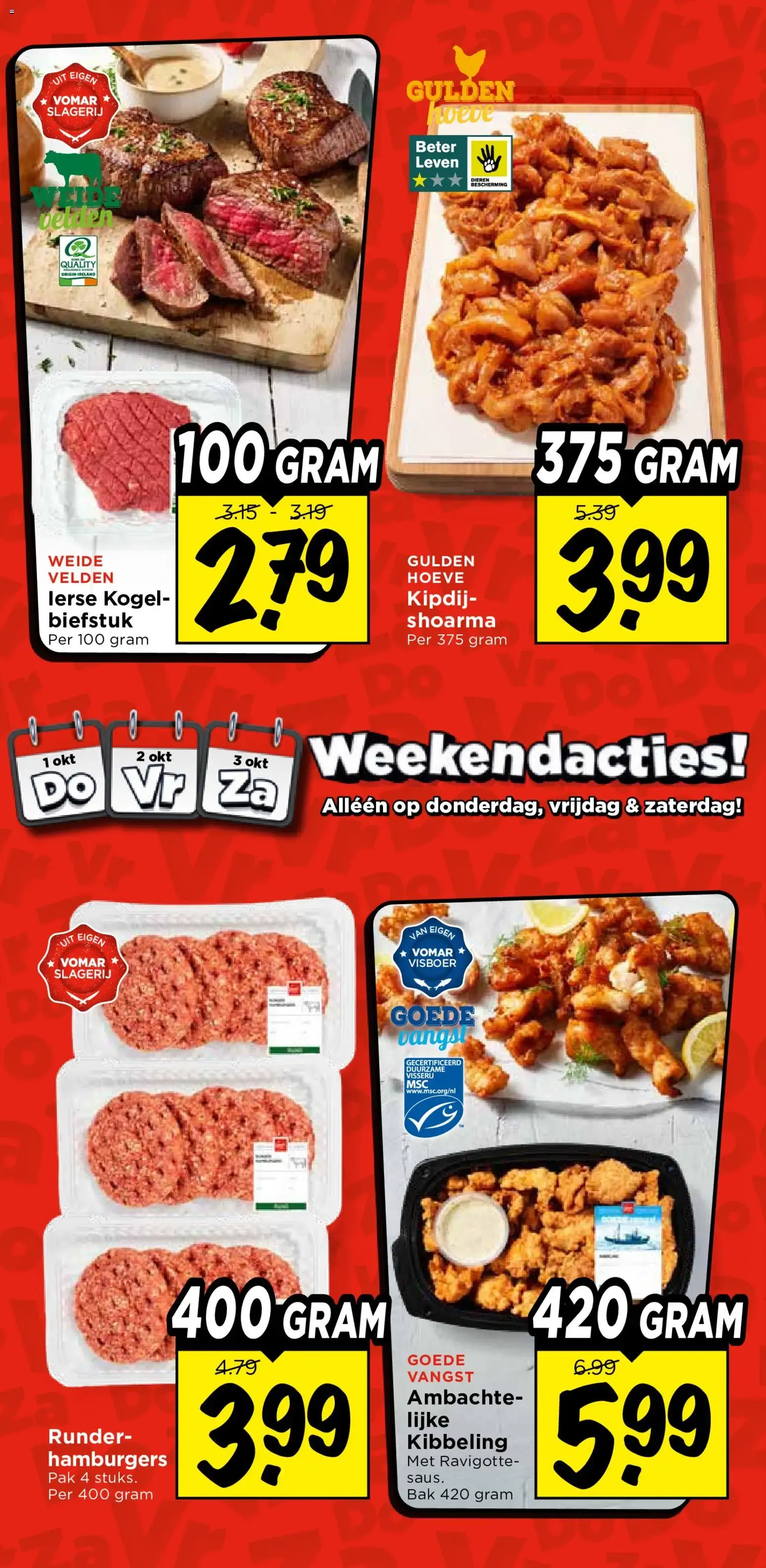 Vomar Actie! De beste acties van Nederland! van 3 oktober tot 9 oktober 2026 - Folder pagina 5