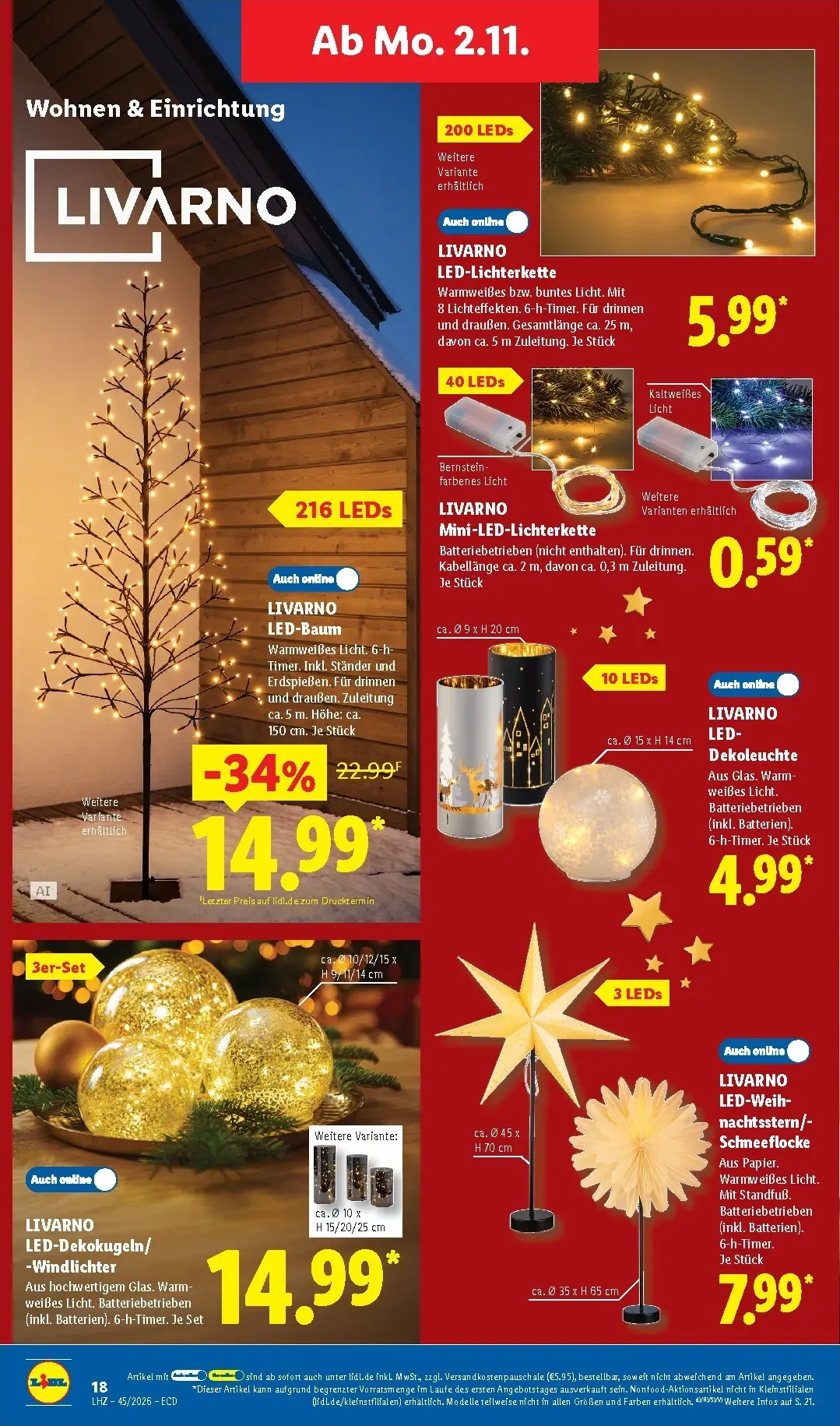 Lidl - Nonfood Prospekt nächste Woche – von Montag 02.11.2026 bis Samstag 07.11.2026 von 2. November bis 7. November 2026 - Prospekt seite 6