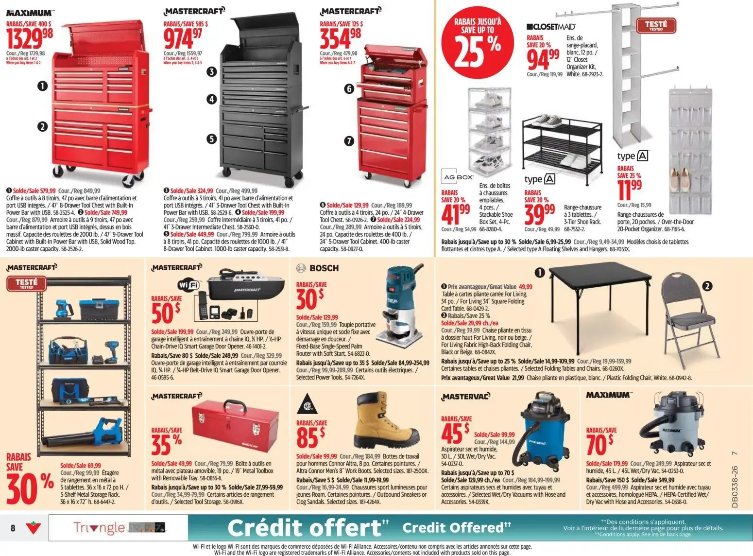 Canadian Tire circulaire from Sep 17, 2026 > weekly specials & deals from September 17 to September 24 2026 - flyer page 8