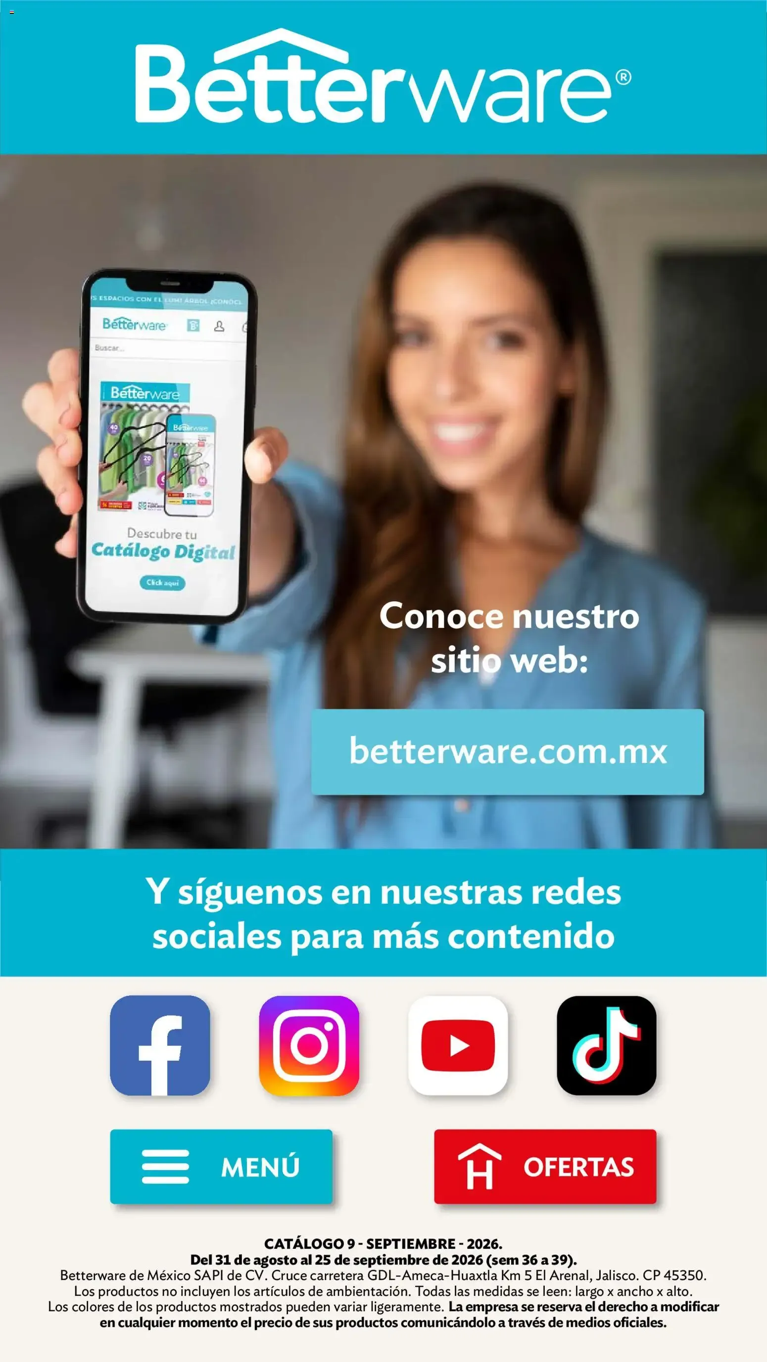 Catálogo de Betterware Catálogo Septiembre 2026 1 de septiembre al 28 de septiembre 2026 - Pagina 117
