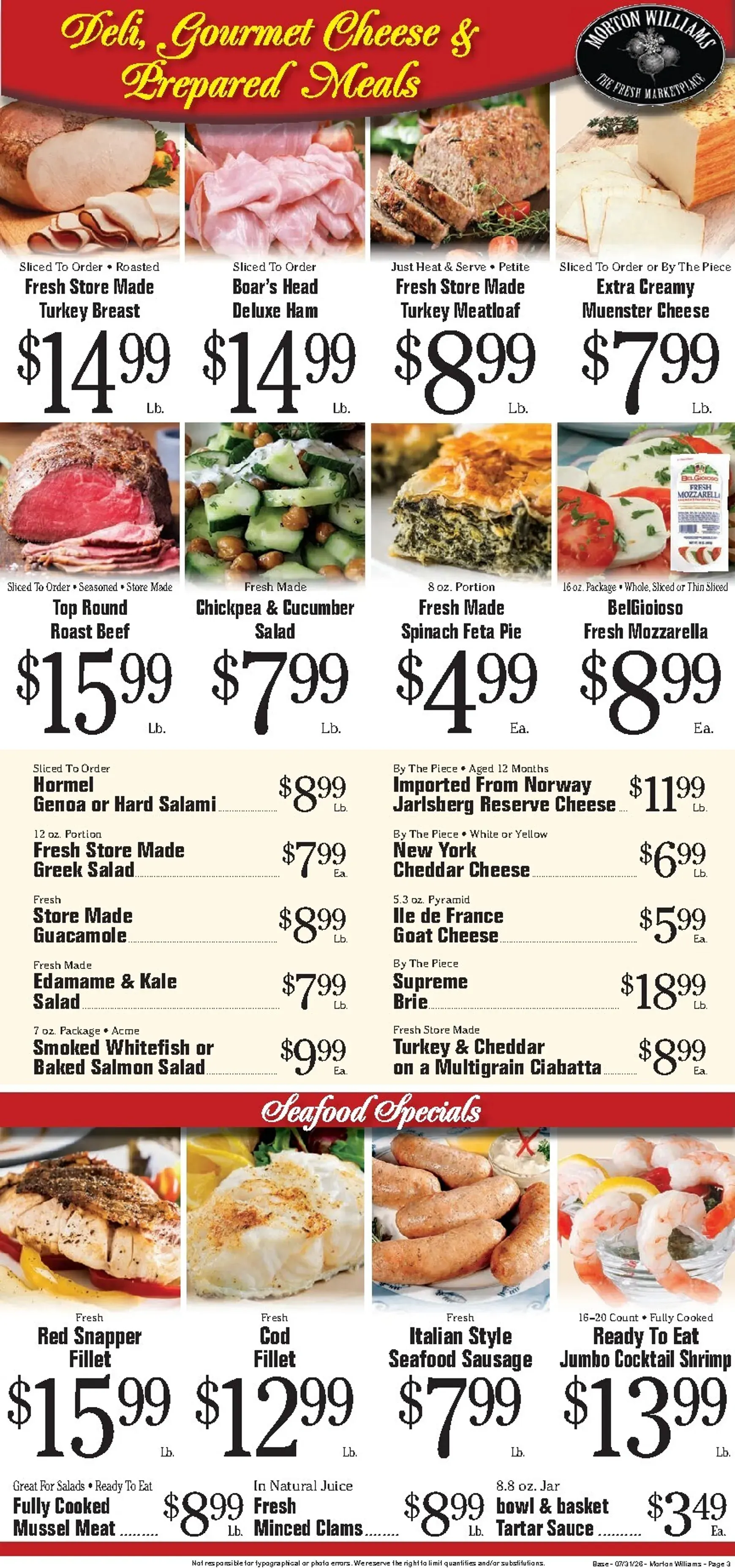 Weekly ad Current Morton Williams - Manhattan / Jersey City leaflet valid from Friday 07/31/2026 to Thursday 08/06/2026 from July 31 to August 6 2026 - Page 3