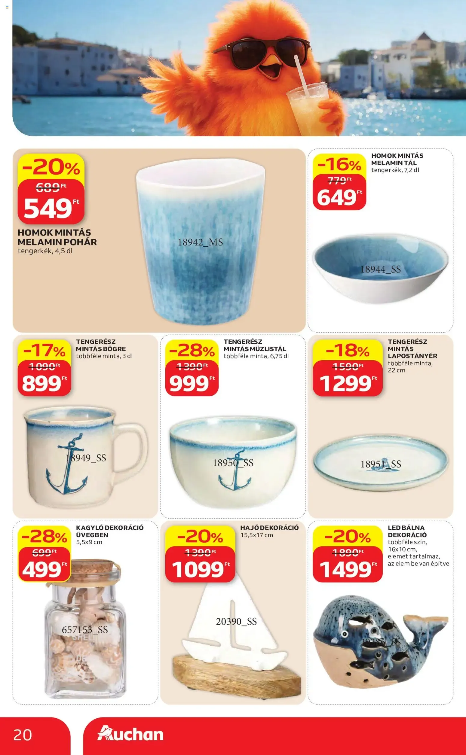 Katalógus Auchan Nyári extra ajánlataink - 2026.06.11. -tól/töl > akció, lapozható szórólap 🛍️ június 11.-tól július 1.-ig 2026. - Oldal 20