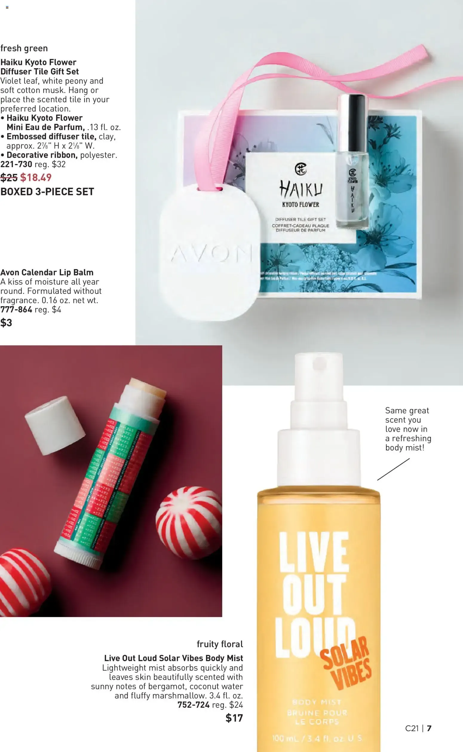 Weekly ad Avon Campaign 21 - Holiday Preview from October 7 to October 20 2026 - Page 7