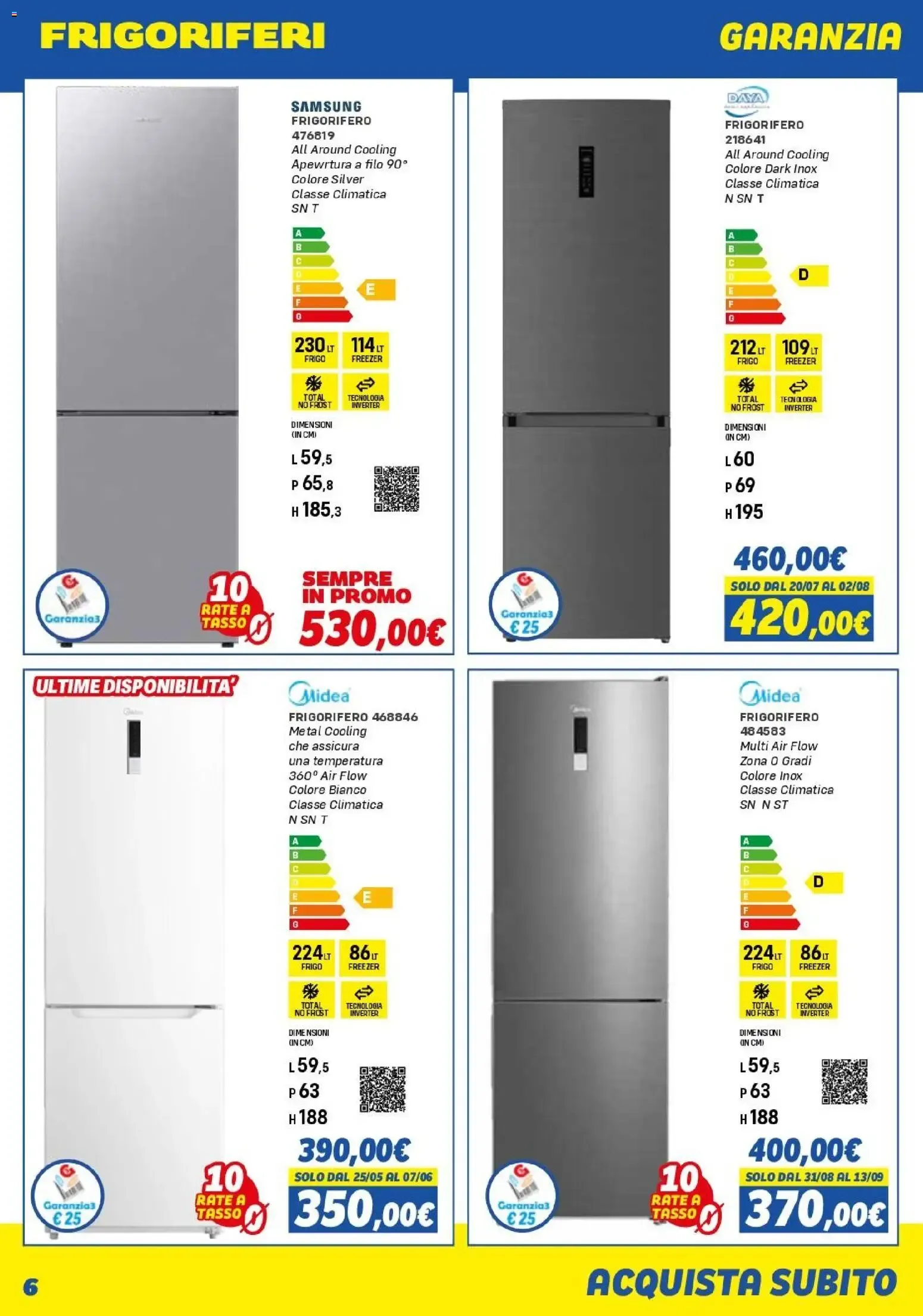 Nuovo Orizzonte volantino Elettro 2026 dal 08/05/2026 > offerte anteprima 🛍️ da 8 maggio a 31 ottobre di 2026 - Pagina del volantino 6