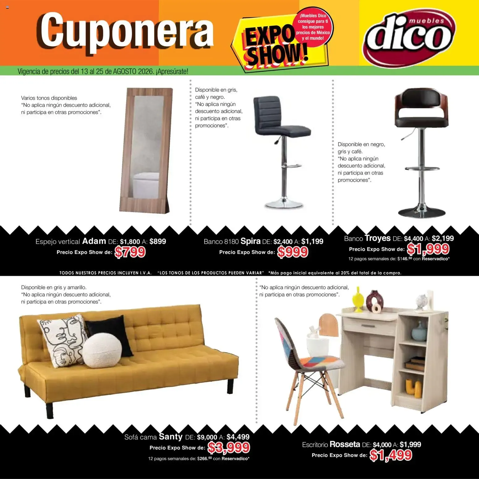Catálogo de Muebles Dico catálogo Expo Show (13/08/2026 - 25/08/2026) - catálogo en línea 13 de agosto al 25 de agosto 2026 - Pagina 60