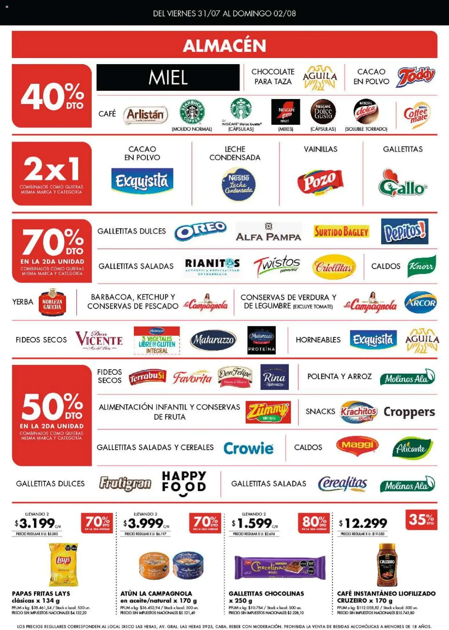 Ofertas de Disco - Ofertas | Córdoba del 30/07/2026 - 02/08/2026 31 de julio al 2 de agosto 2026 - Página 2 del catálogo