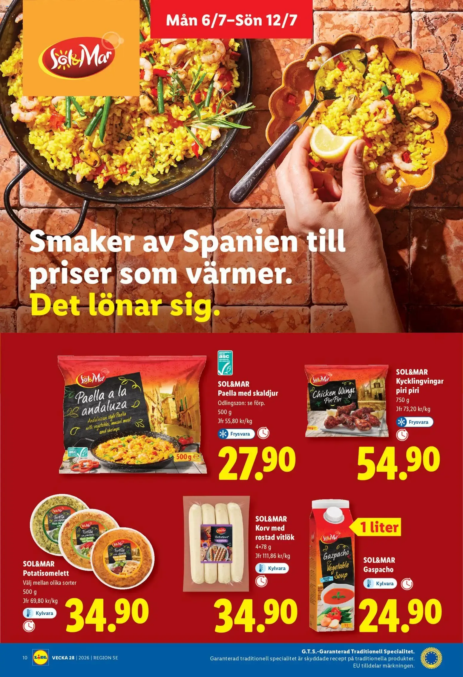 Lidl erbjudanden från 06/07/2026 - 12/07/2026 > Reklamblad nuvarande rabatter från 6 juli till 12 juli 2026 - Reklamblad sidor 11