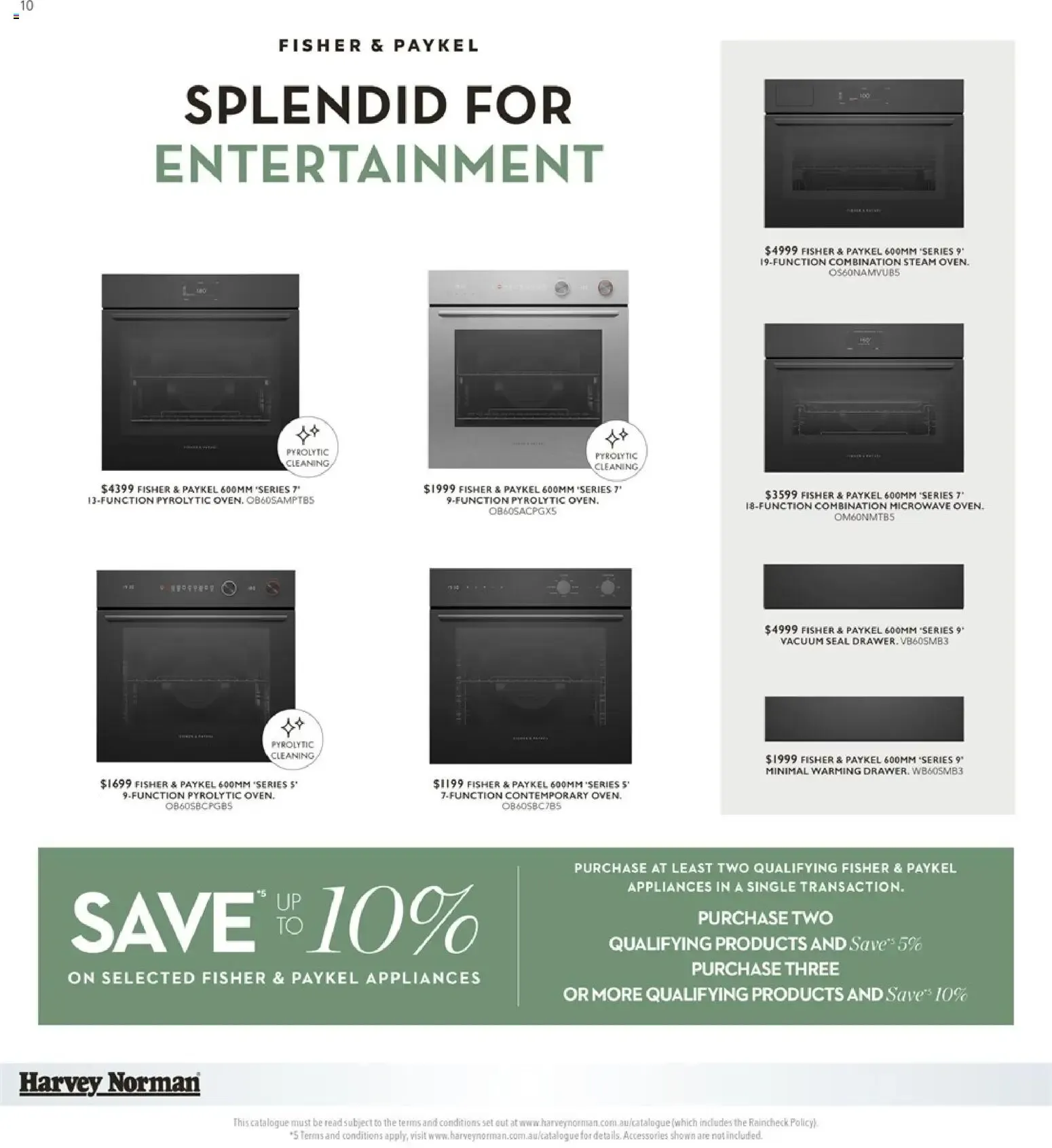Harvey Norman Cooking: With the World's Best Brands - Catalogue valid from 12 October to 26 October 2026 - page 10