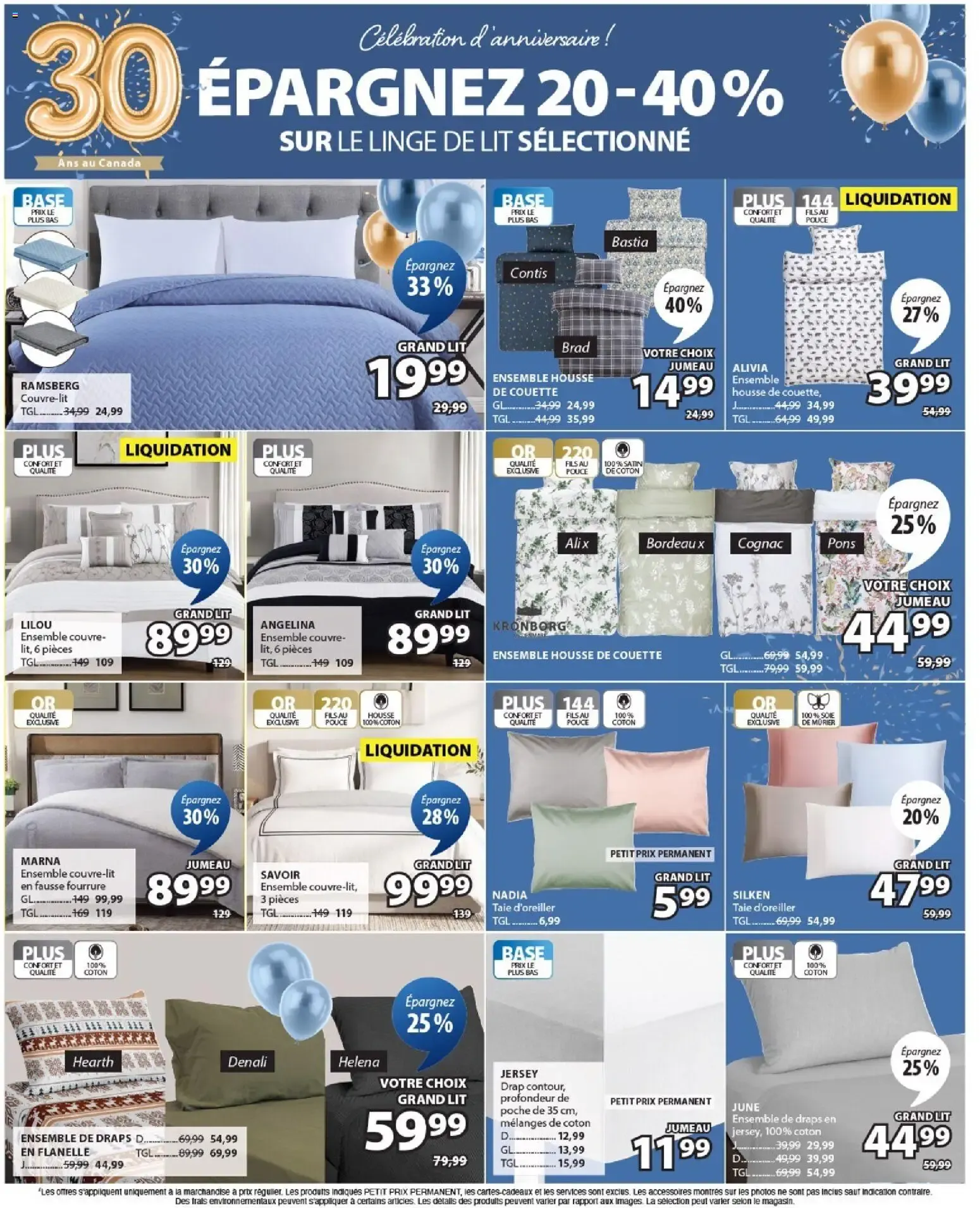 JYSK Sommeil et inspiration scandinave - Célébration 30 Ans from October 8 to October 21 2026 - flyer page 10