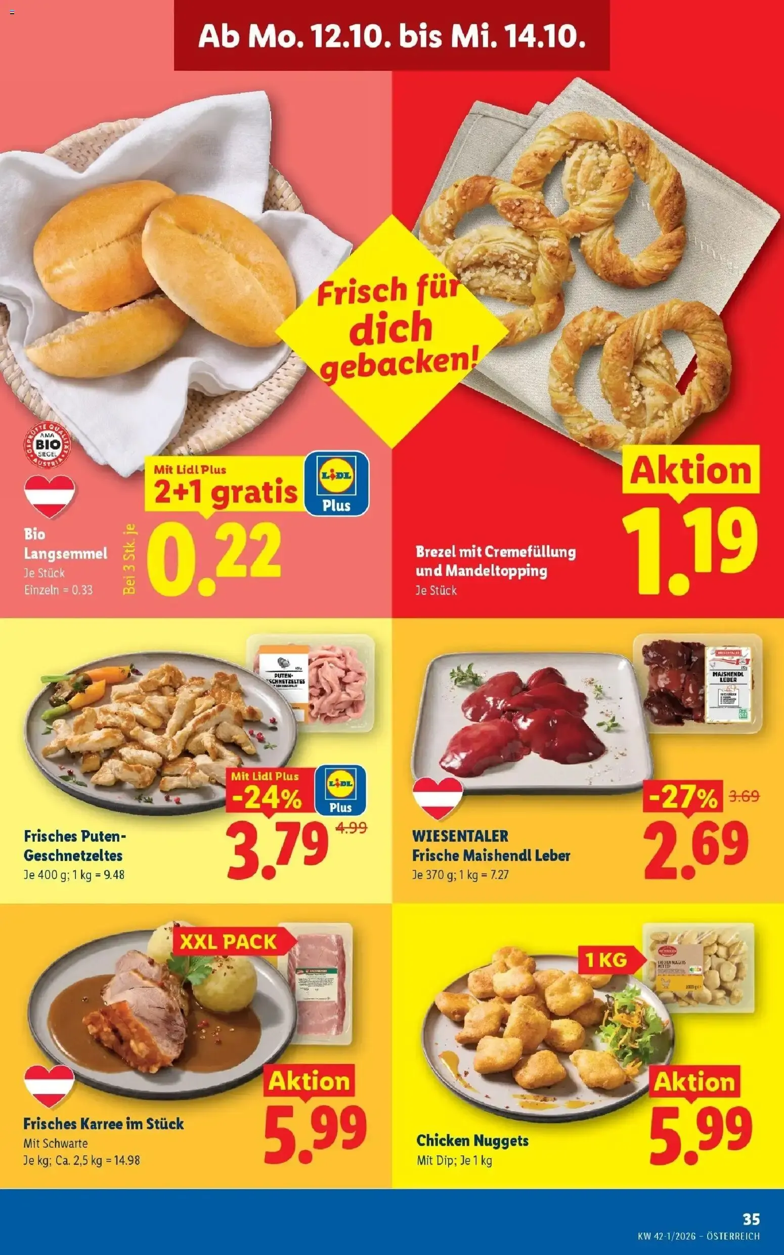 Lidl Flugblatt - Wien ab 04.10.2026 - Angebote ab donnerstag von 8. Oktober bis 10. Oktober 2026 - Flugblätt seite  46