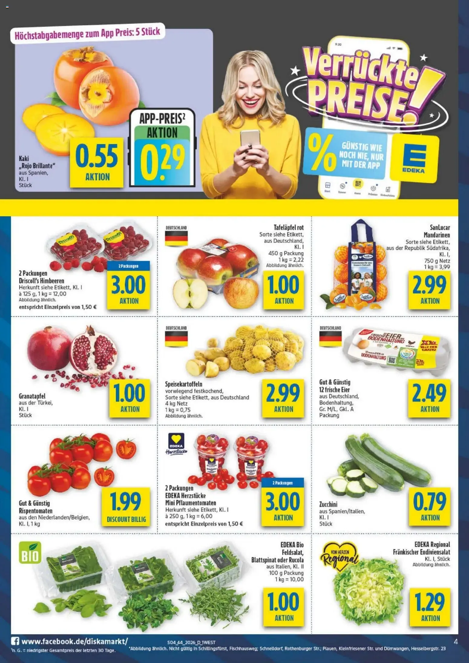 Diska Bayern (ab 26.10.2026) zum Blättern von 26. Oktober bis 31. Oktober 2026 - Prospekt seite 4