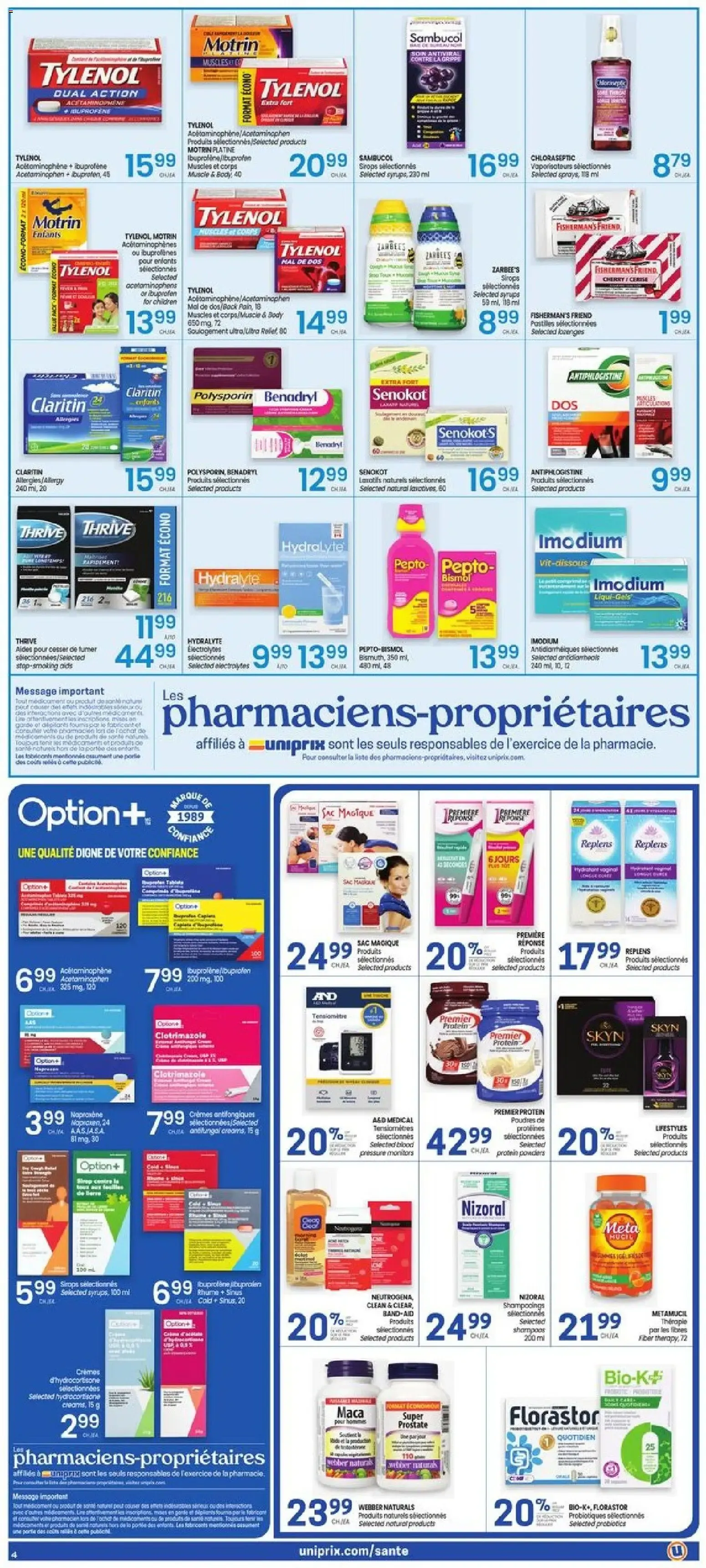 Uniprix weekly flyer / circulaire from Oct 8, 2026 > weekly specials & deals from October 8 to October 14 2026 - flyer page 5