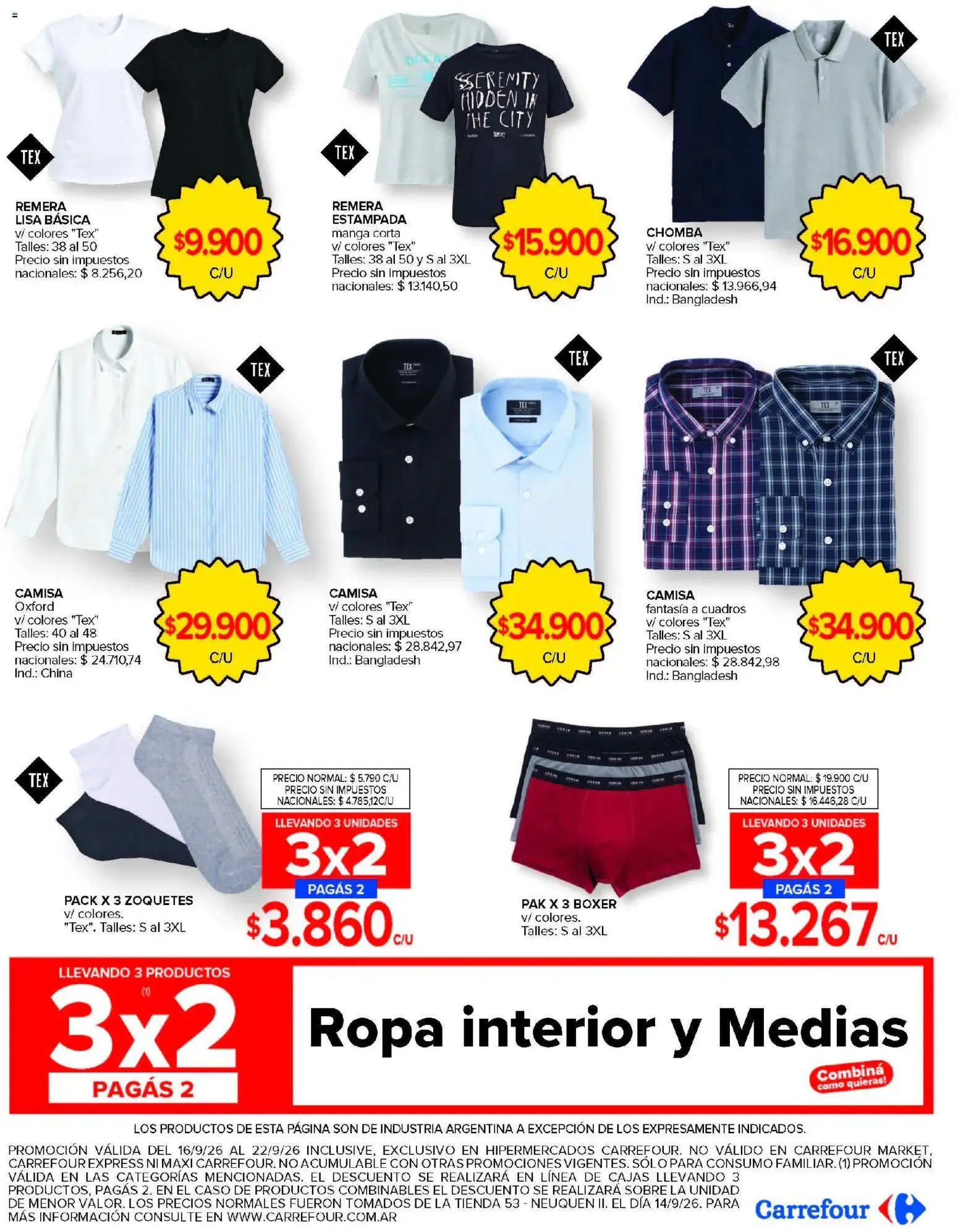 Ofertas de Carrefour - Carrefour Hiper Ofertas || del 16/09/2026 - 22/09/2026 || Promociones 16 de septiembre al 22 de septiembre 2026 - Página 26 del catálogo