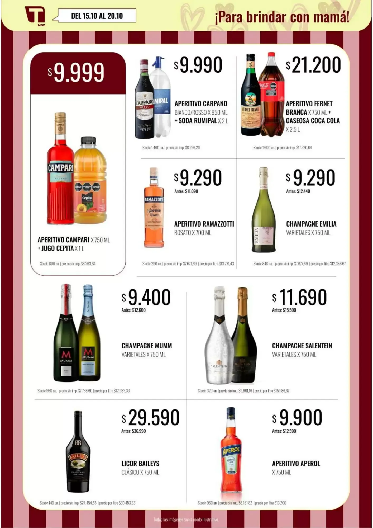 Ofertas de Catálogo de Ofertas Tadicor Mayorista - Minorista 15 de octubre al 20 de octubre 2026 - Página 3 del catálogo