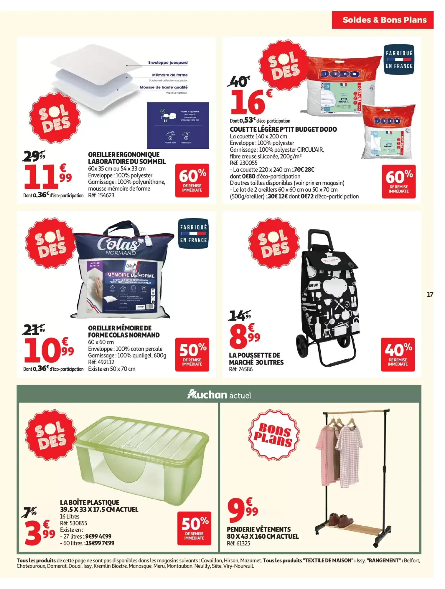 Soldes & Bons Plans du 24 juin au 21 juillet 2026 - Catalogue page 17