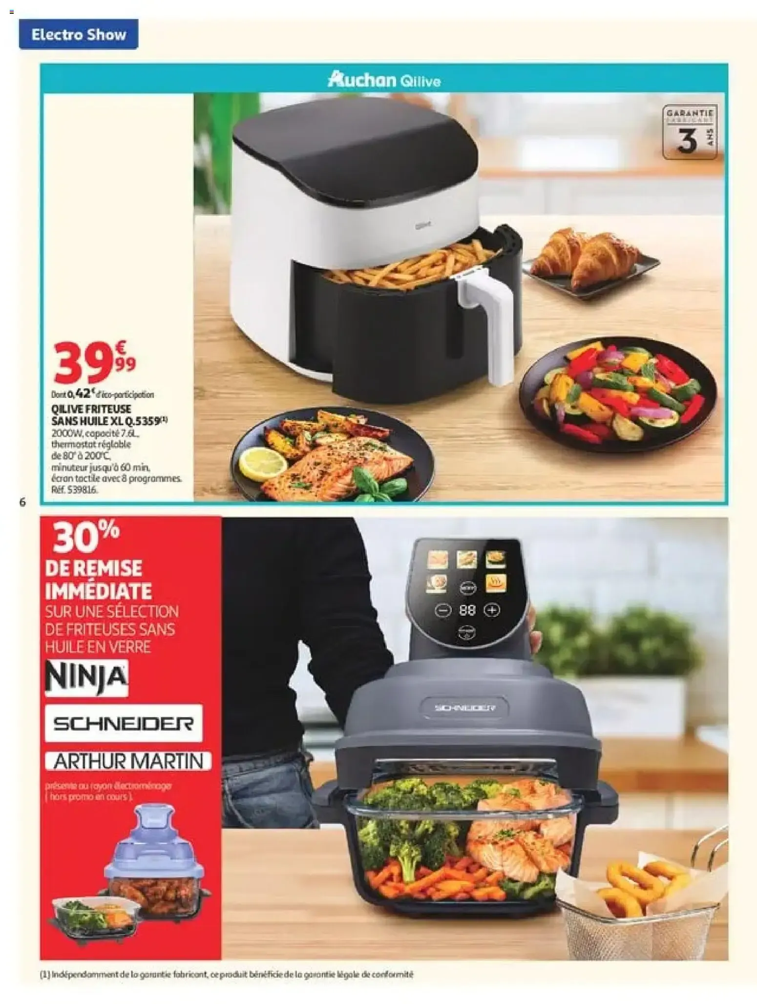 Auchan Electroshow à partir du 01/09/2026 - promo en ligne du 1 septembre au 13 septembre 2026 - Catalogue page 6