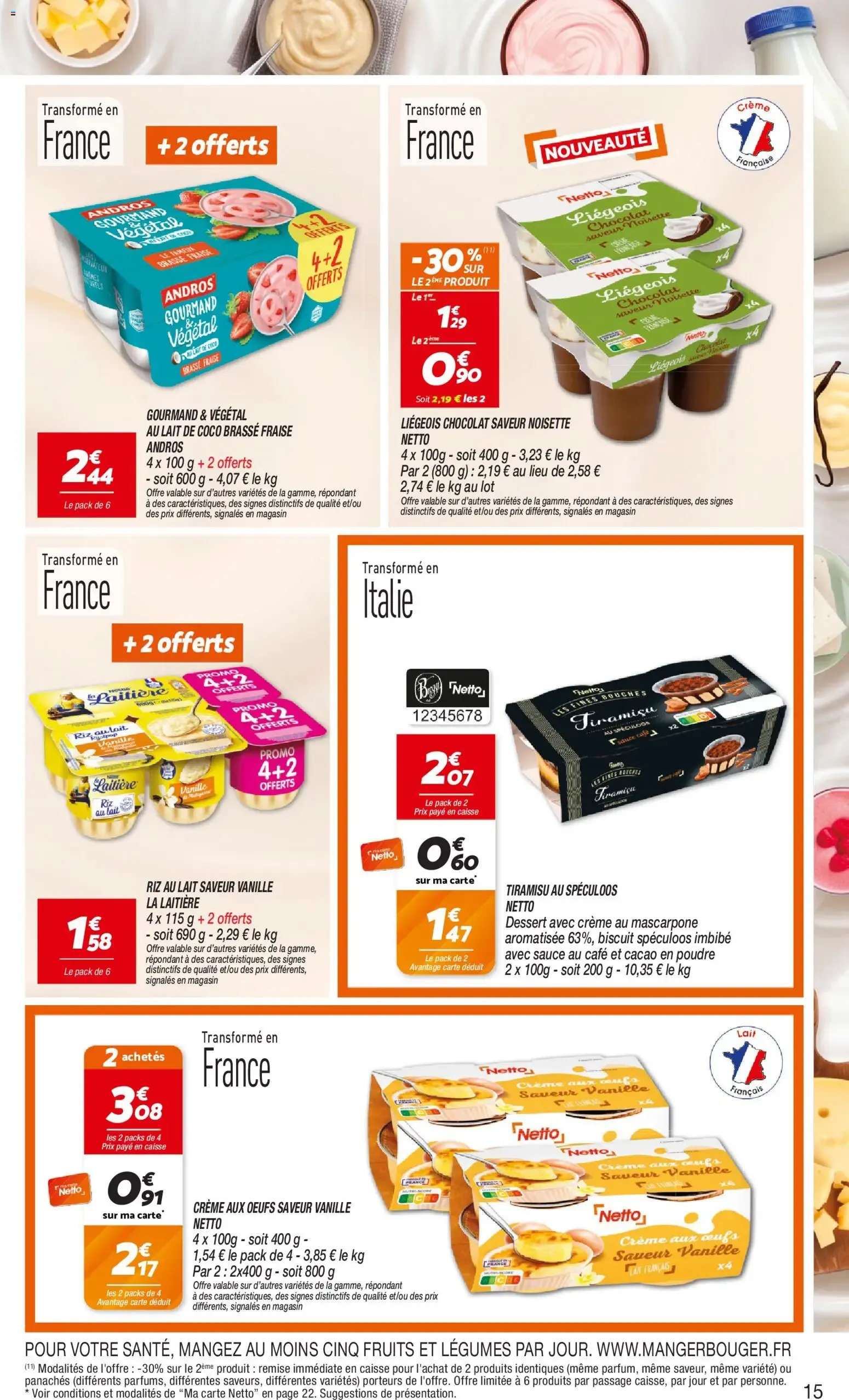 Netto catalogue à partir du 13/10/2026 - promo en ligne du 13 octobre au 19 octobre 2026 - Catalogue page 15