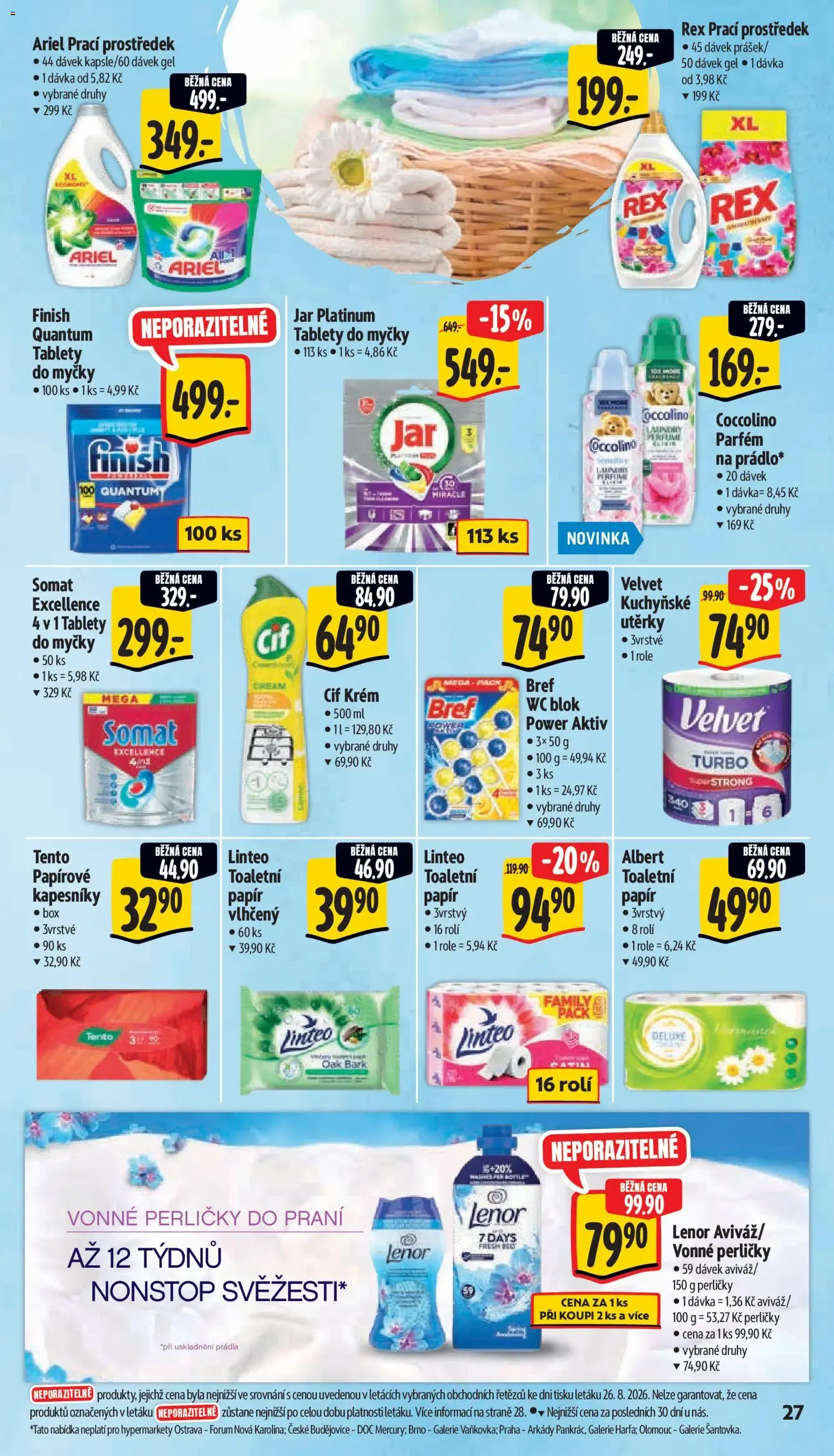 Albert leták - Hypermarket od 02.09.2026 - Akční leták - 2. září 8. září 2026 - Page 35