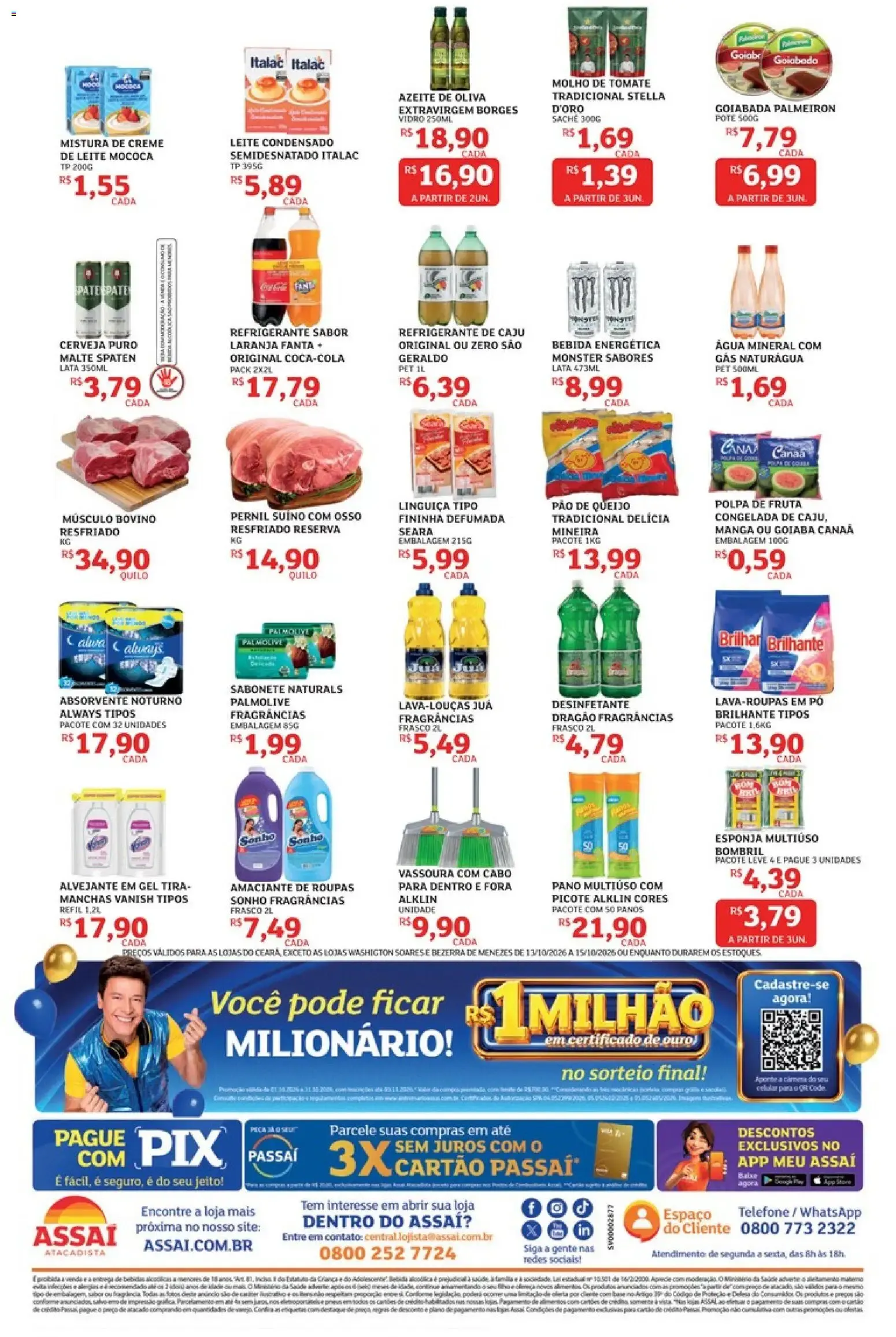 Encarte de Assaí Atacadista ofertas - CE de 13/10/2026 | Promoções Online 13 de outubro até 15 de outubro 2026 - Pagina 2