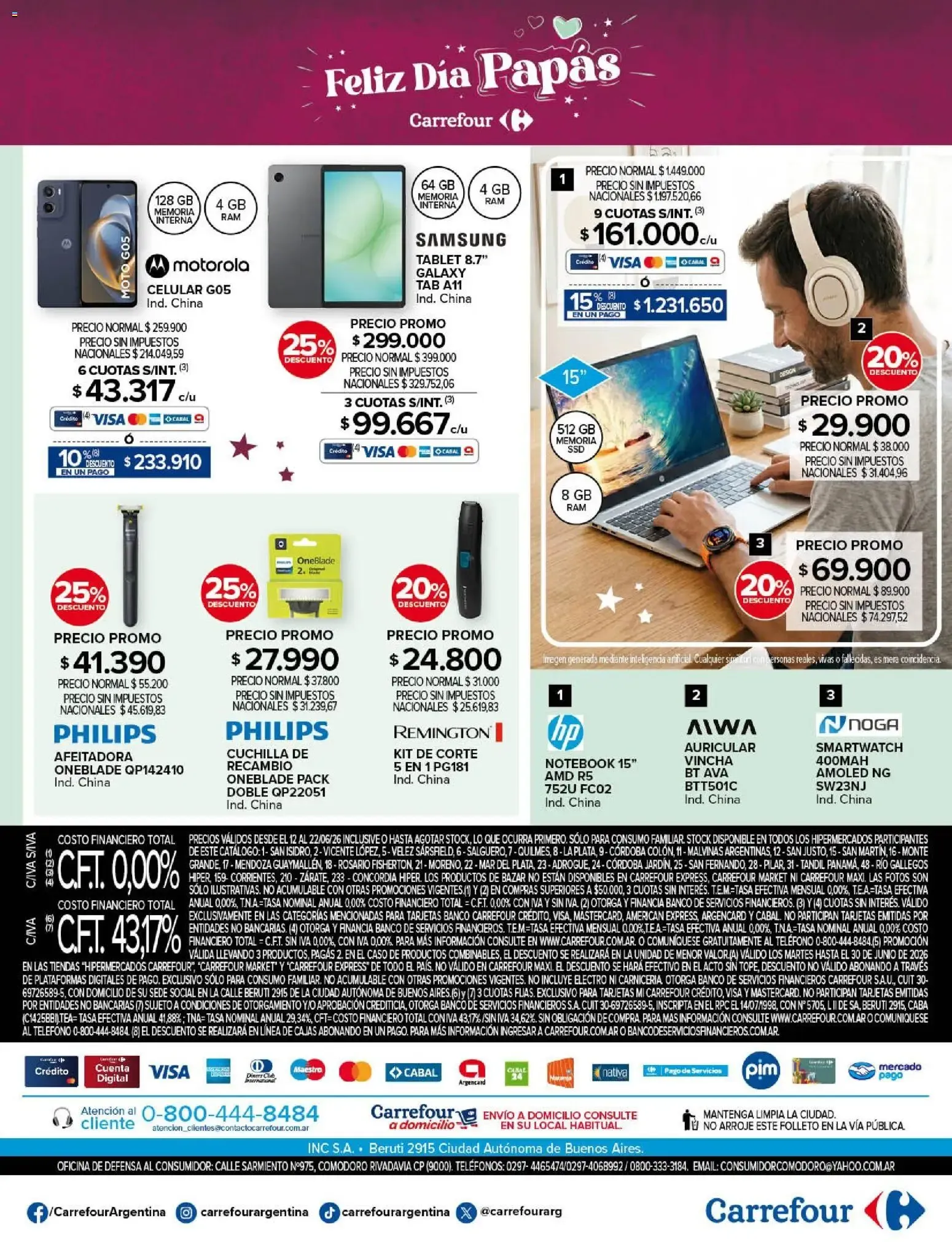 Ofertas de Carrefour - Feliz día Papás || del 12/06/2026 - 22/06/2026 || Promociones 12 de junio al 22 de junio 2026 - Página 6 del catálogo