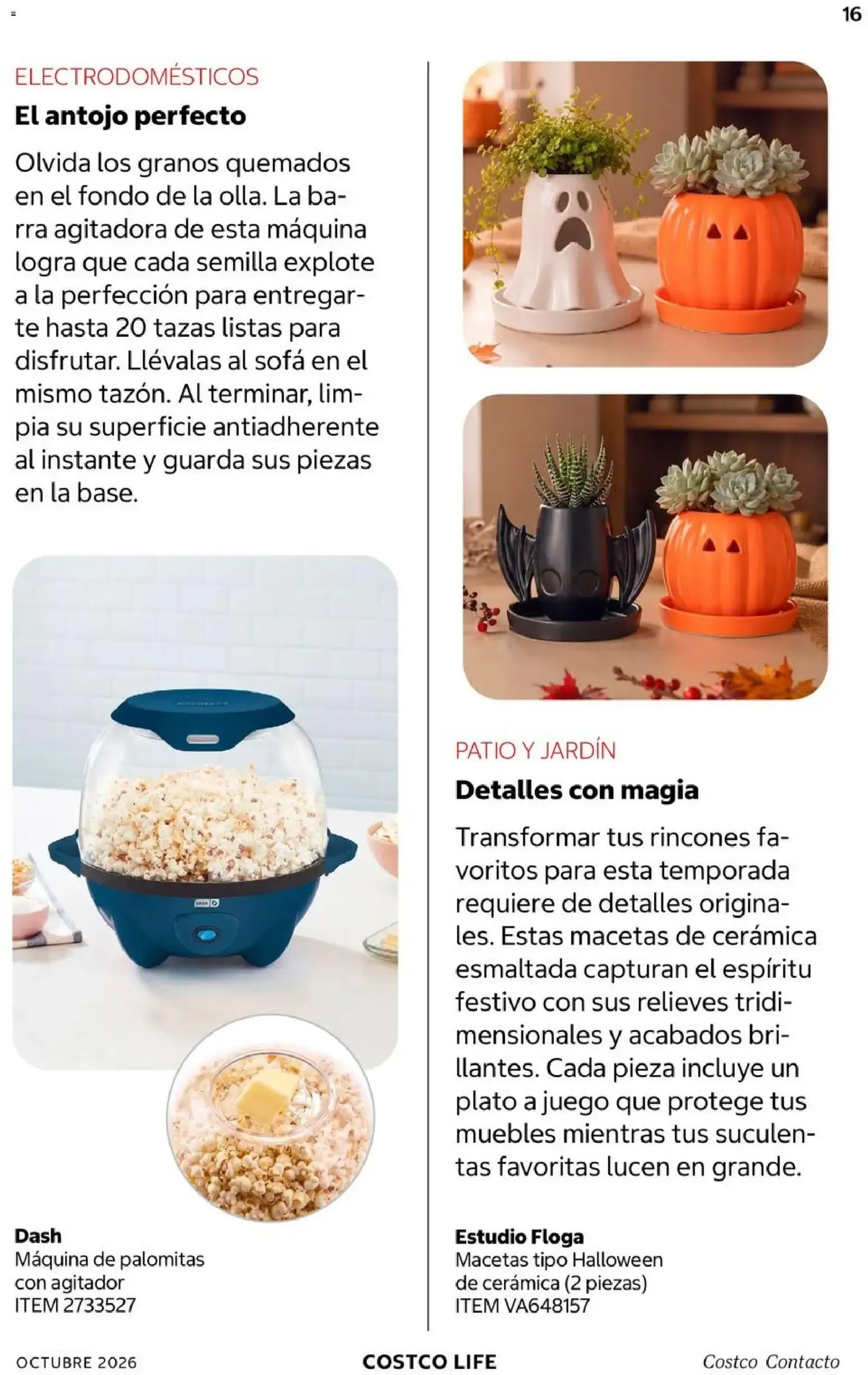 Catálogo de Costco Contacto: Navidad en Costco 1 de octubre al 31 de octubre 2026 - Pagina 16