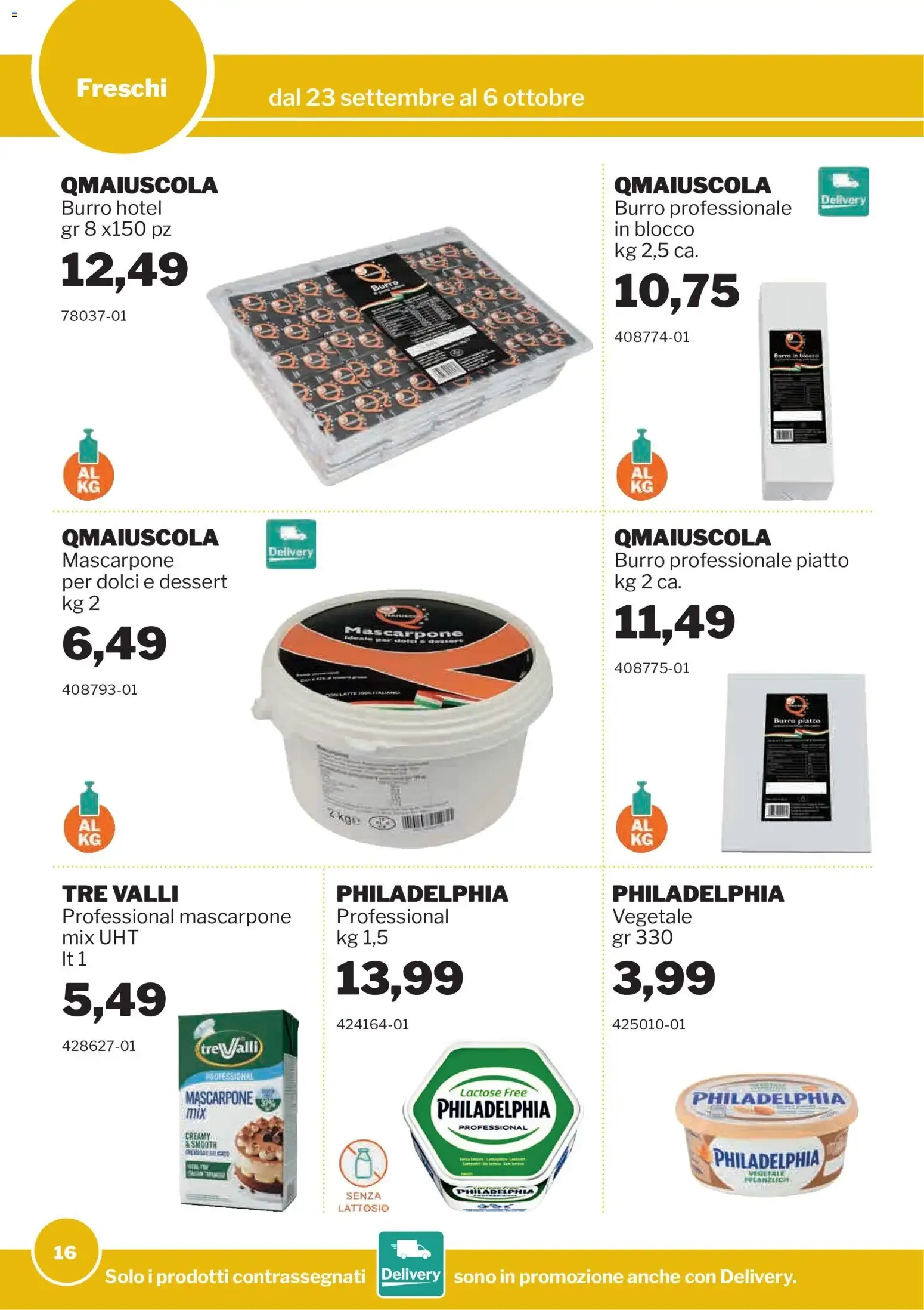 Promozioni GrosMarket da 23 settembre a 6 ottobre di 2026 - Pagina del volantino 16