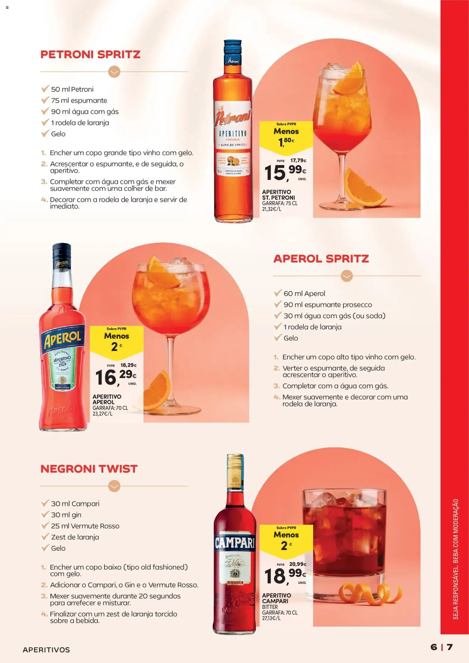 Folheto Continente - Cocktails » de 14/07/2026 - 09/08/2026 de 14 de julho até 9 de agosto 2026 - Pagina 7