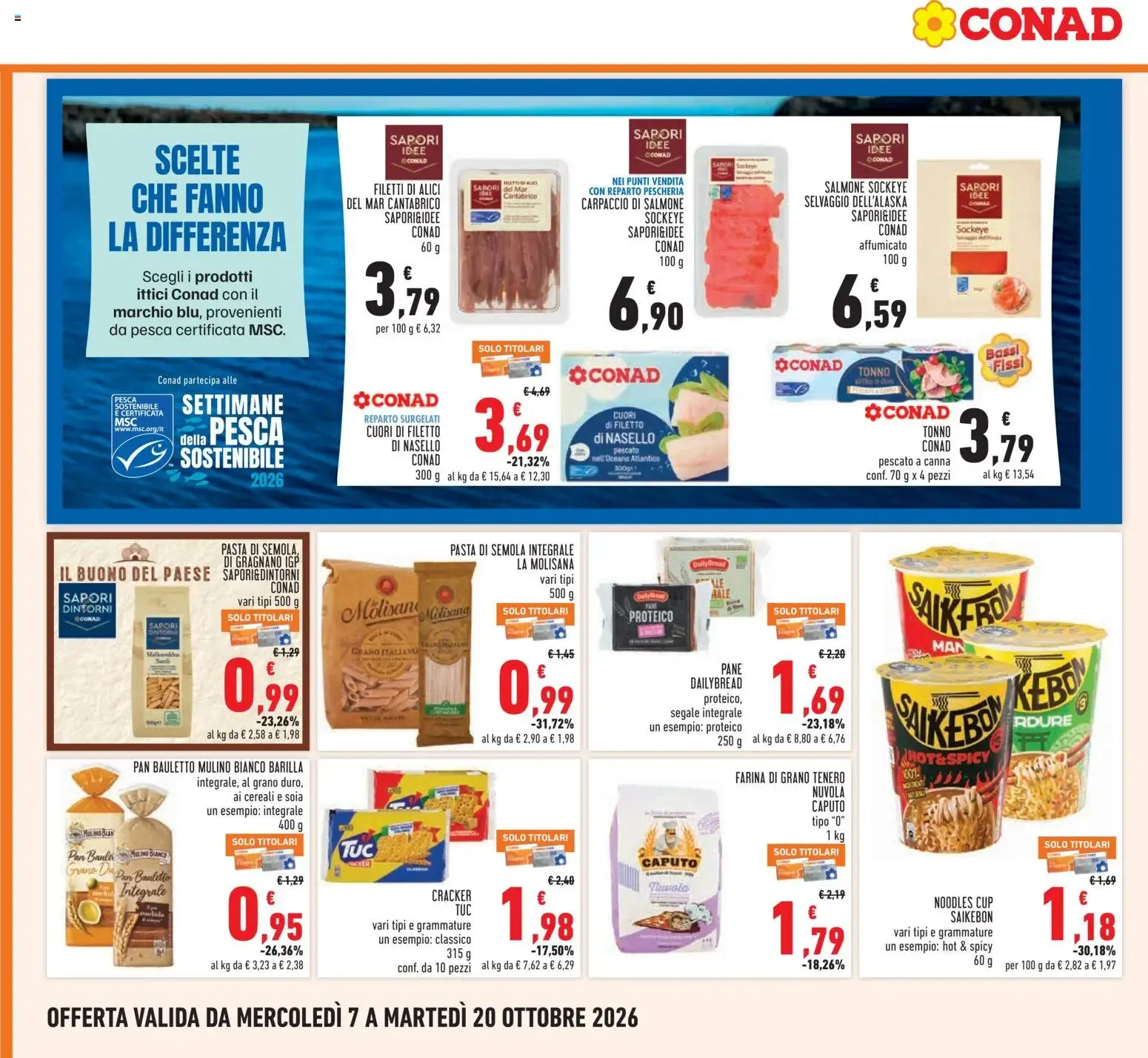 Anteprima volantino Conad dal 07/10/2026 prossima settimana da 7 ottobre a 20 ottobre di 2026 - Pagina del volantino 12