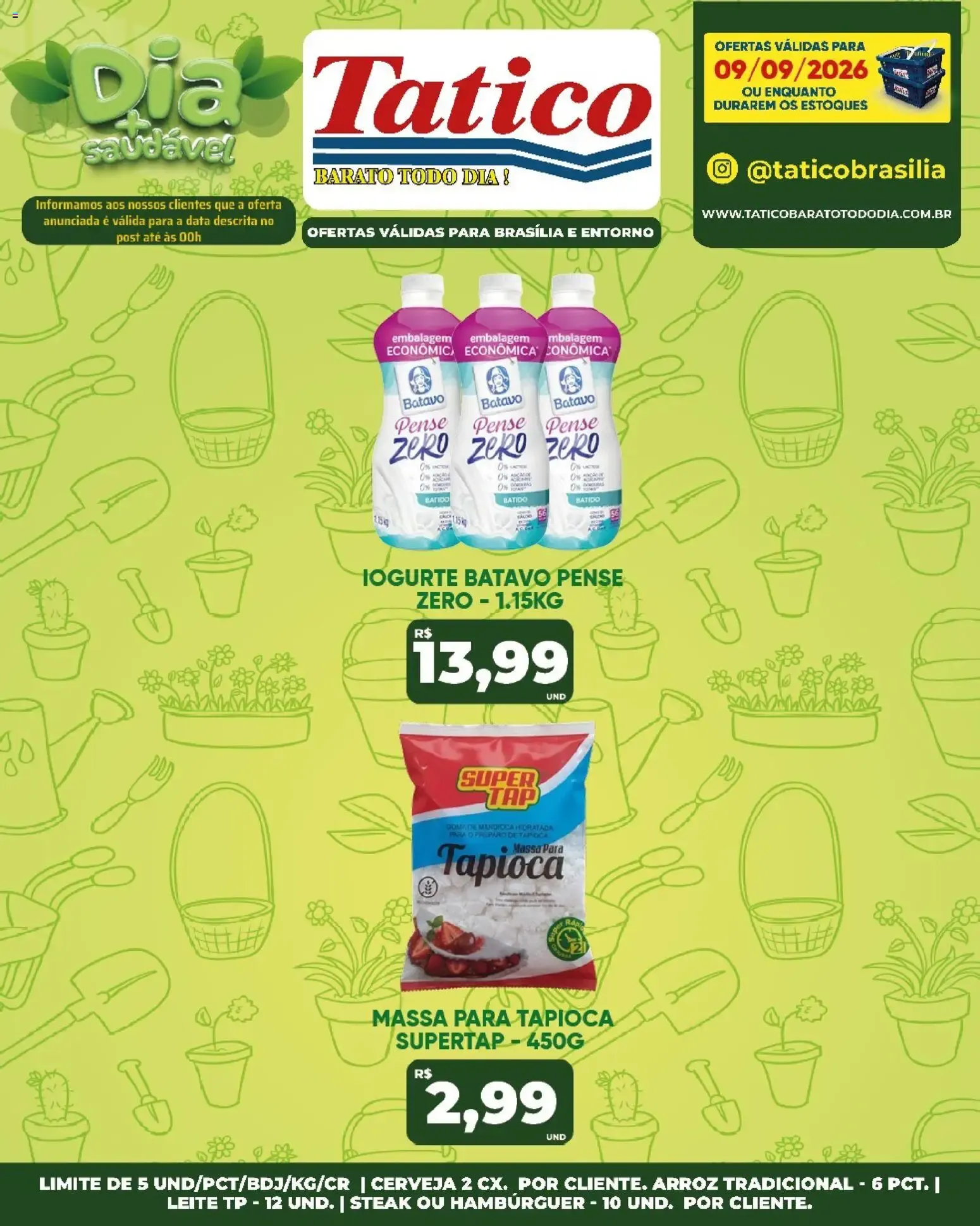 Encarte de Tatico ofertas do Dia de 09/09/2026 | Promoções Online 9 de setembro até 9 de setembro 2026 - Pagina 20