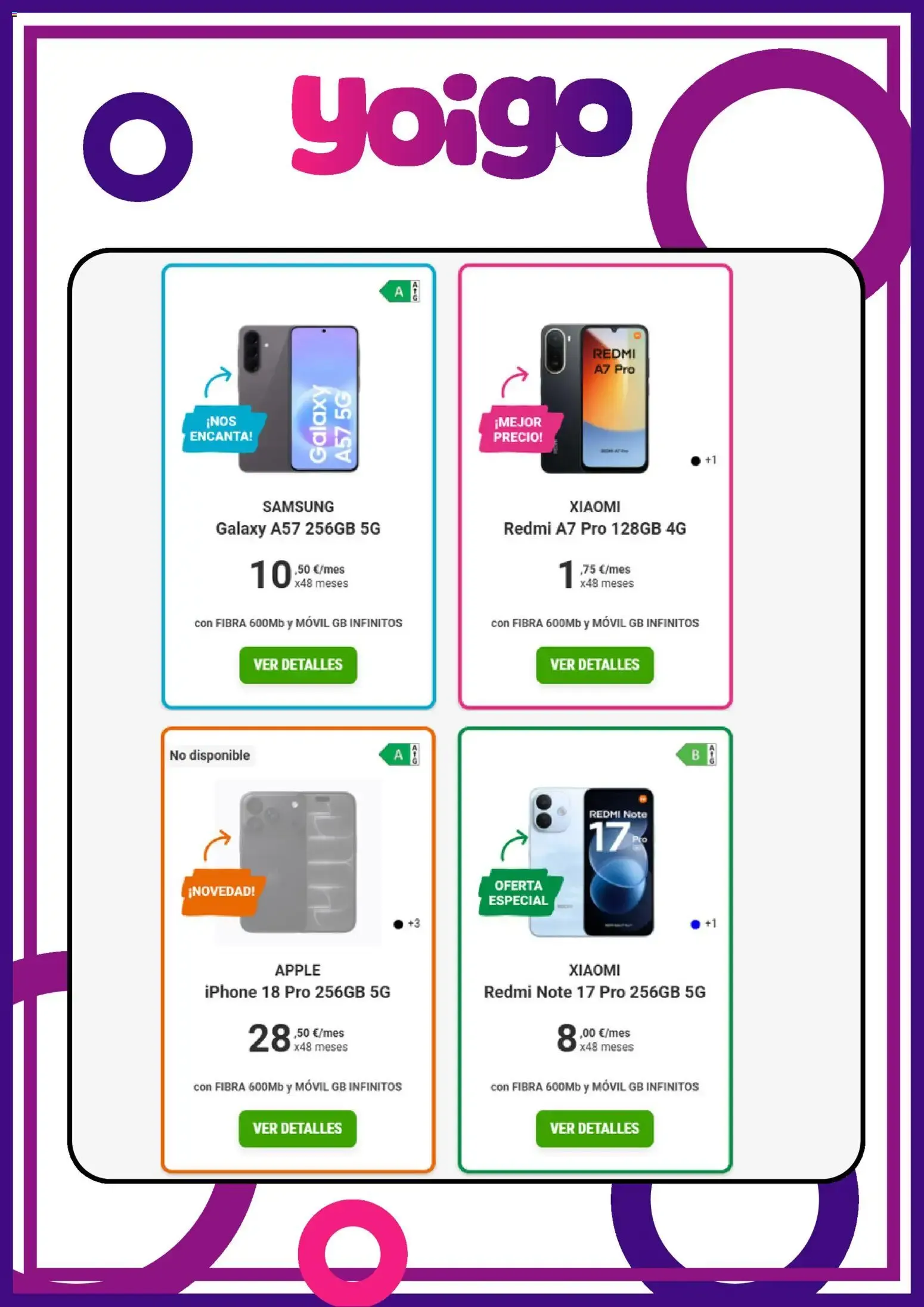 Catálogo de Yoigo ofertas 15/10/2026 - 15/11/2026 15 de octubre al 15 de noviembre 2026 - Página 5