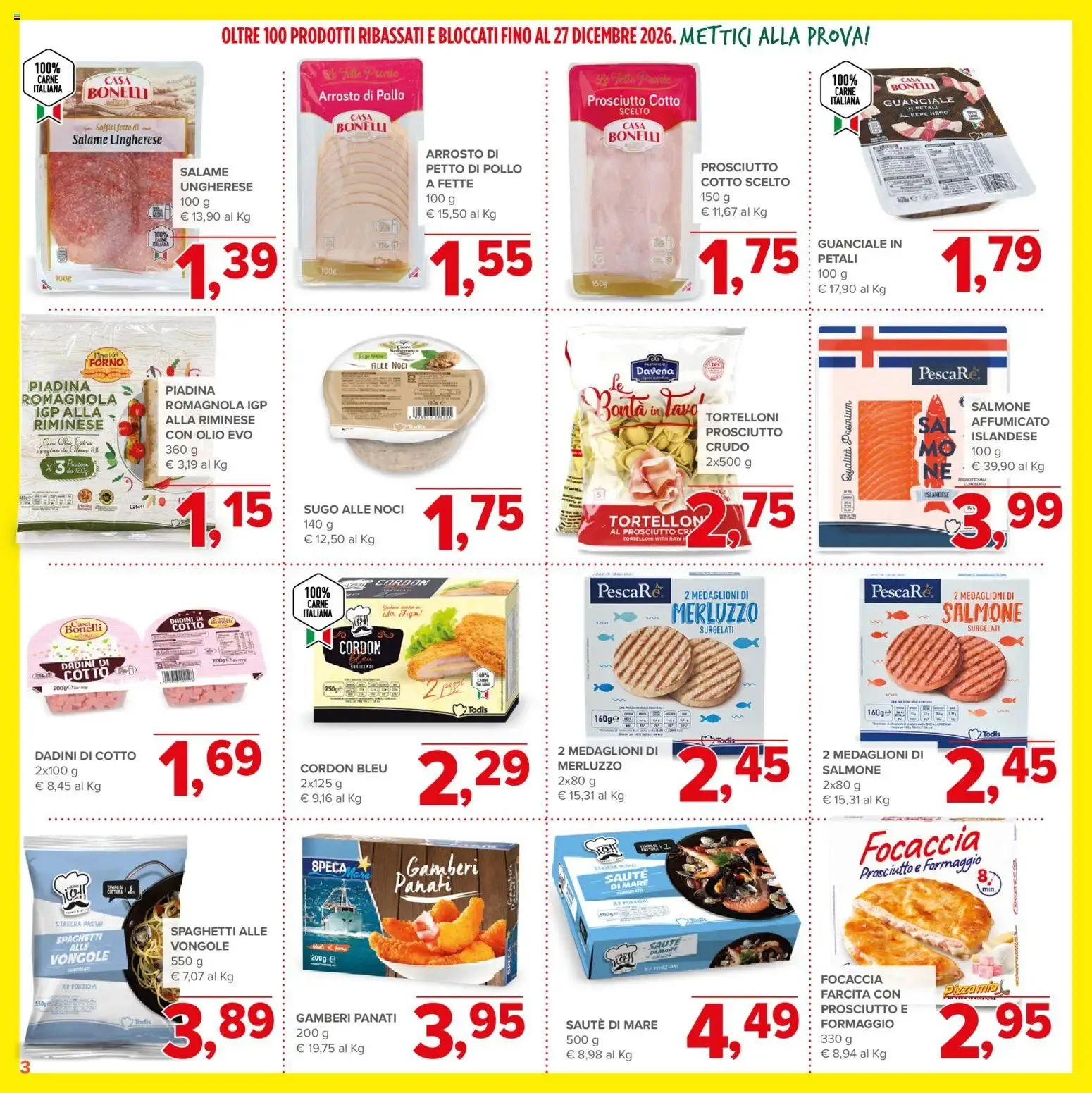 Nuovo Todis volantino Bassi e Bloccati dal 29/10/2026 > offerte anteprima 🛍️ da 29 ottobre a 27 dicembre di 2026 - Pagina del volantino 3