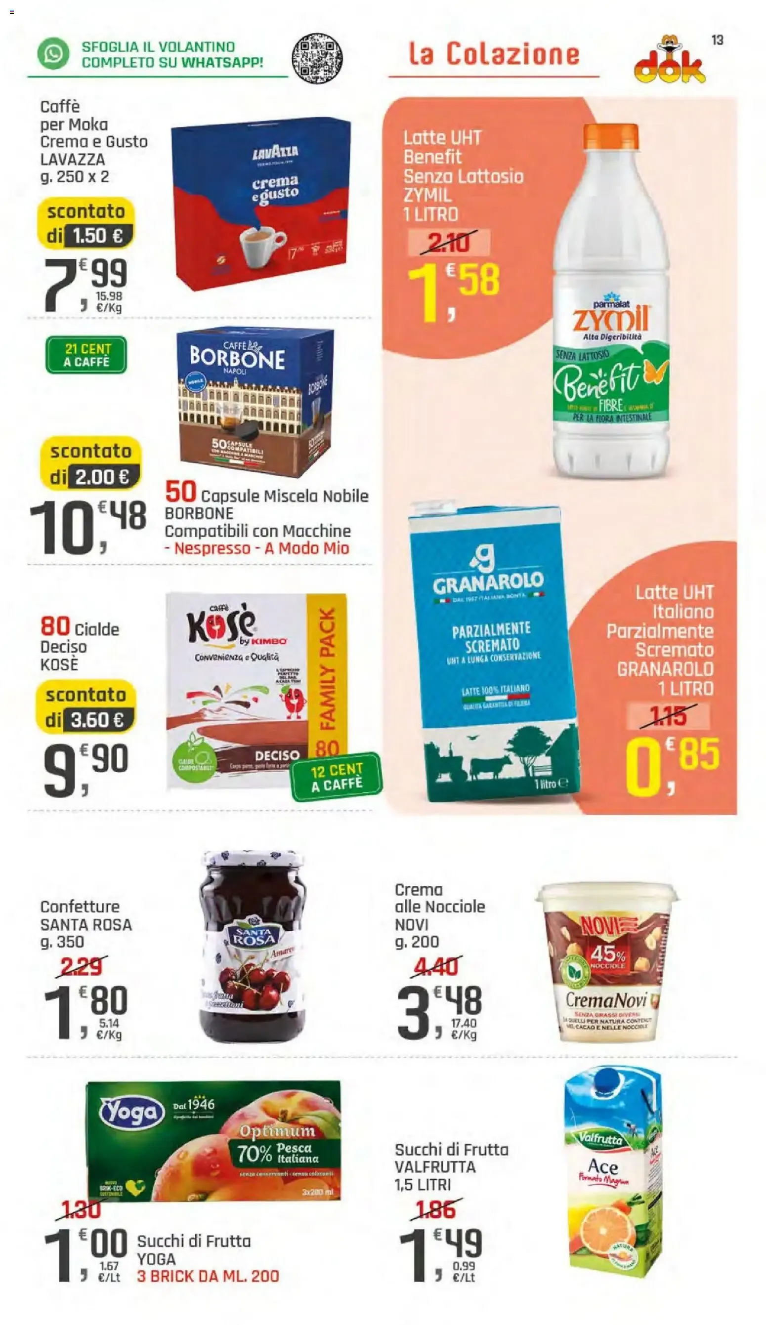 Nuovo DOK volantino dal 06/08/2026 > offerte anteprima 🛍️ da 6 agosto a 16 agosto di 2026 - Pagina del volantino 13