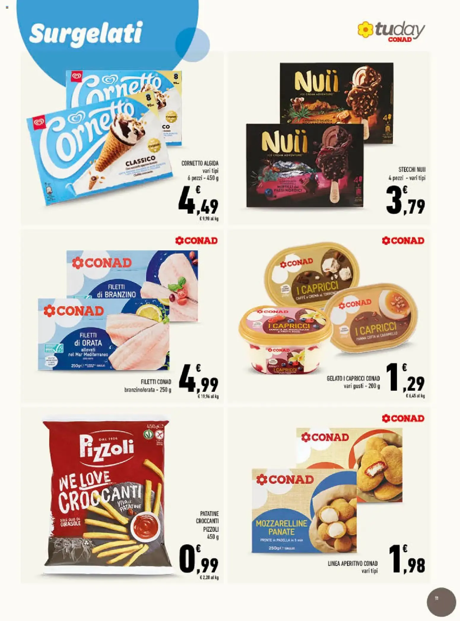 Gli Speciali Conad: Fresco e di Stagione da 15 luglio a 28 luglio di 2026 - Pagina del volantino 11
