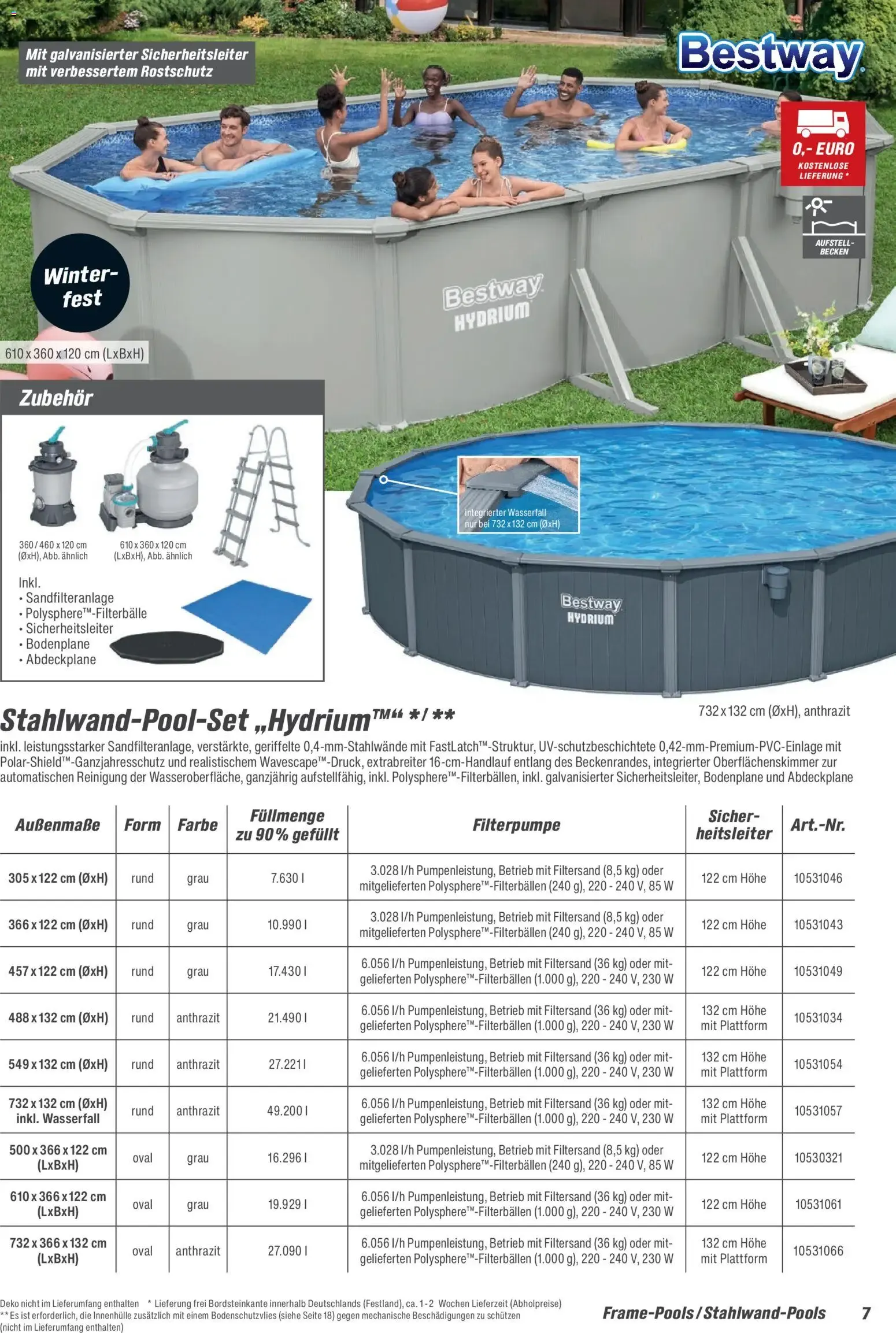 Toom Baumarkt - Pool, Sauna & Klima 2026 (ab 14.03.2026) zum Blättern von 14. März bis 30. Juni 2026 - Prospekt seite 7