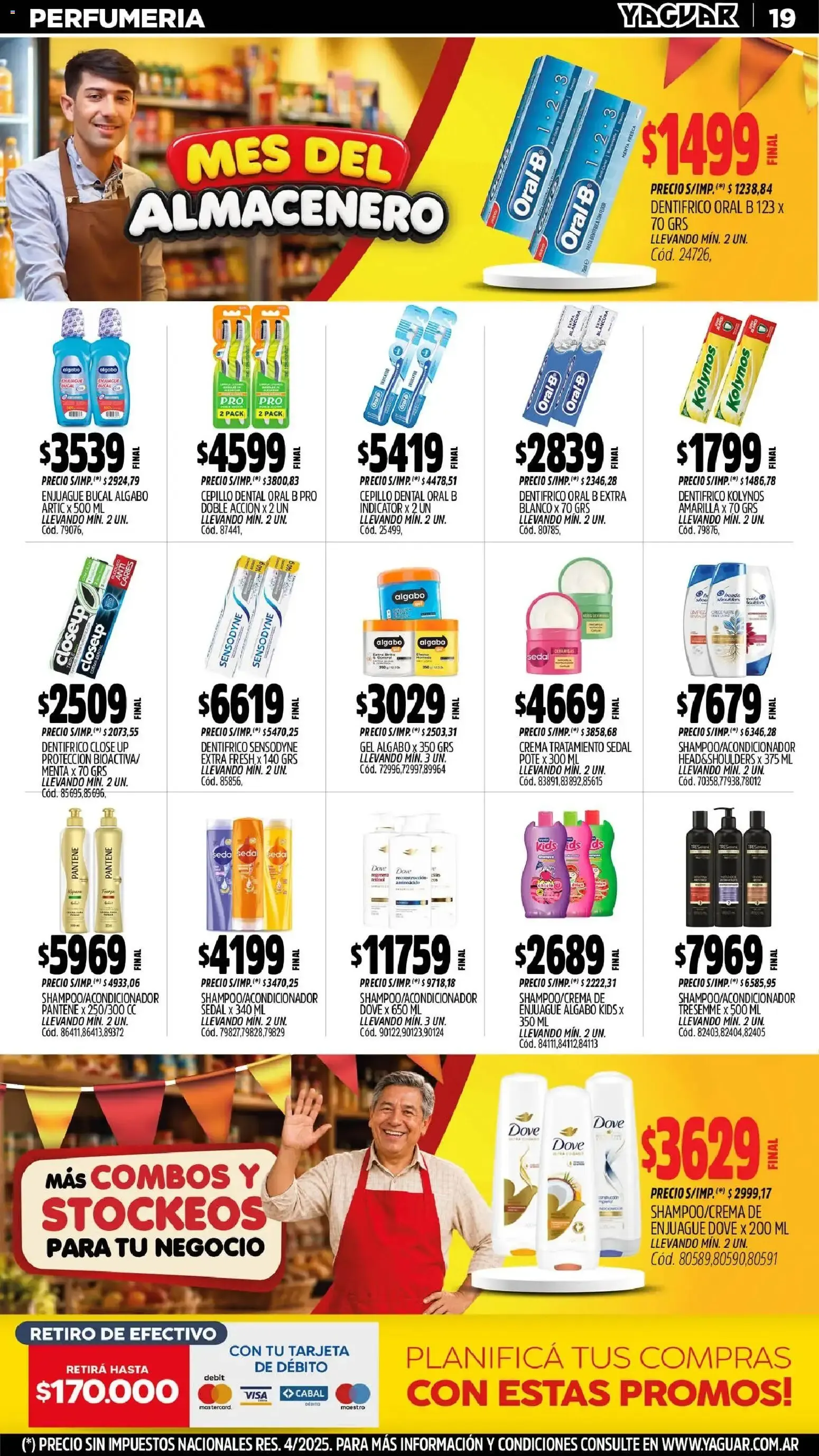 Ofertas de Mayorista Yaguar - Mes del Almacenero 31 de agosto al 5 de septiembre 2026 - Página 19 del catálogo