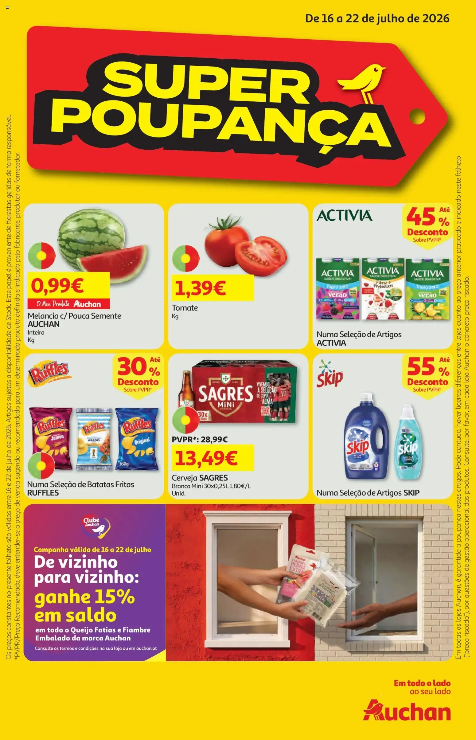 Folheto SUPER POUPANÇA de 16 de julho até 22 de julho 2026 - Pagina 1