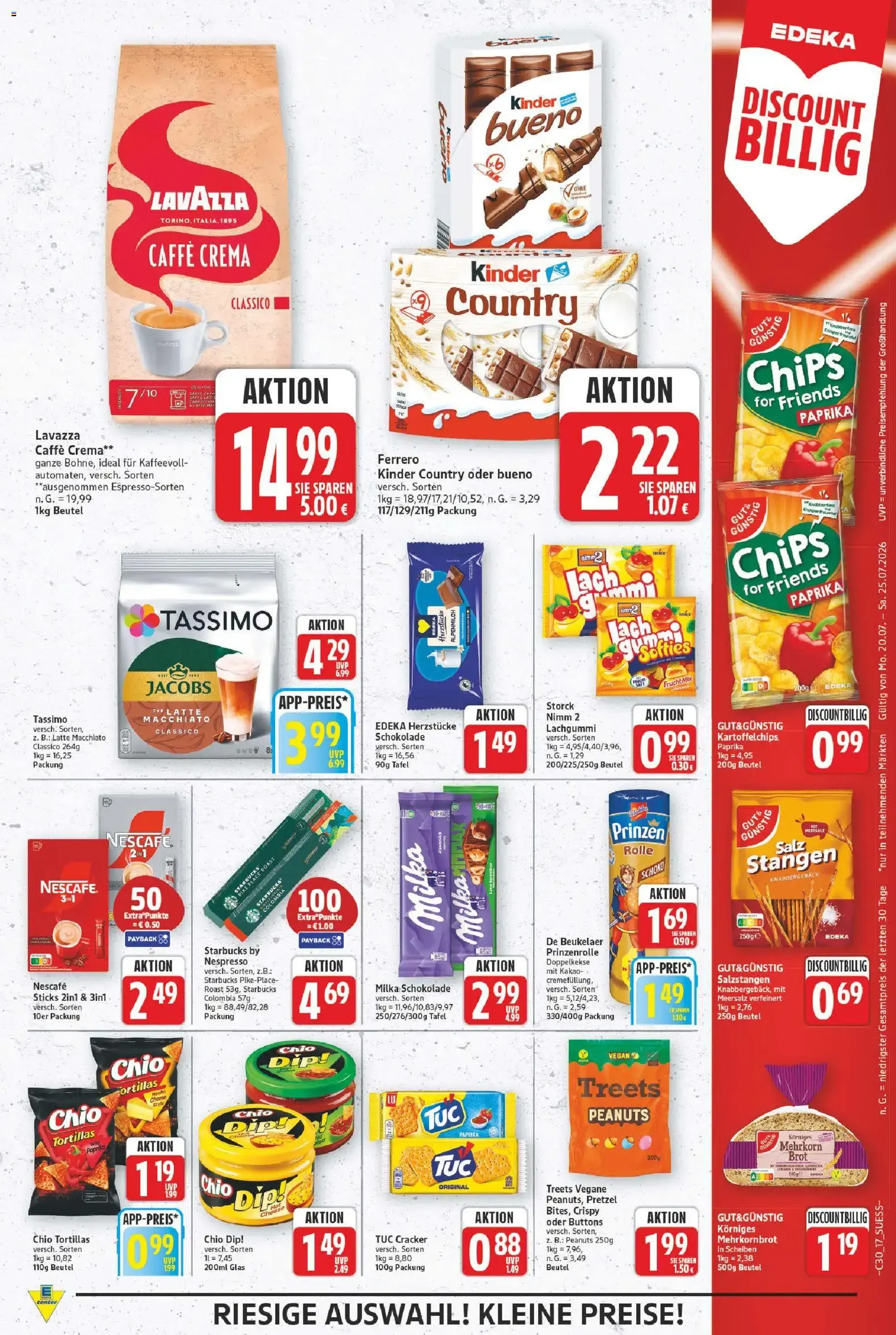 Edeka Center Prospekt von 20. Juli bis 25. Juli 2026 - Prospekt seite 18
