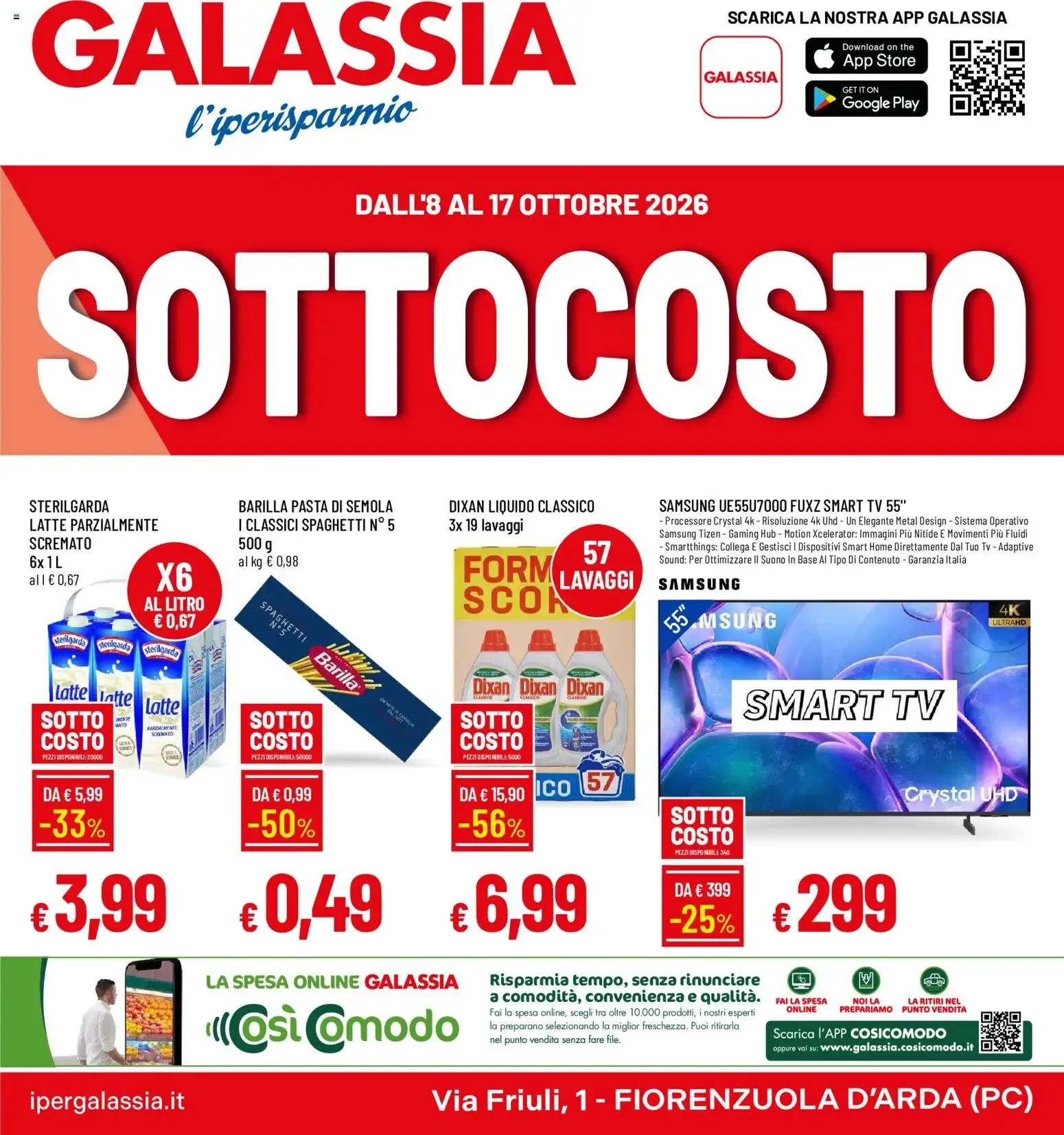 SOTTOCOSTO da 8 ottobre a 17 ottobre di 2026 - Pagina del volantino 1