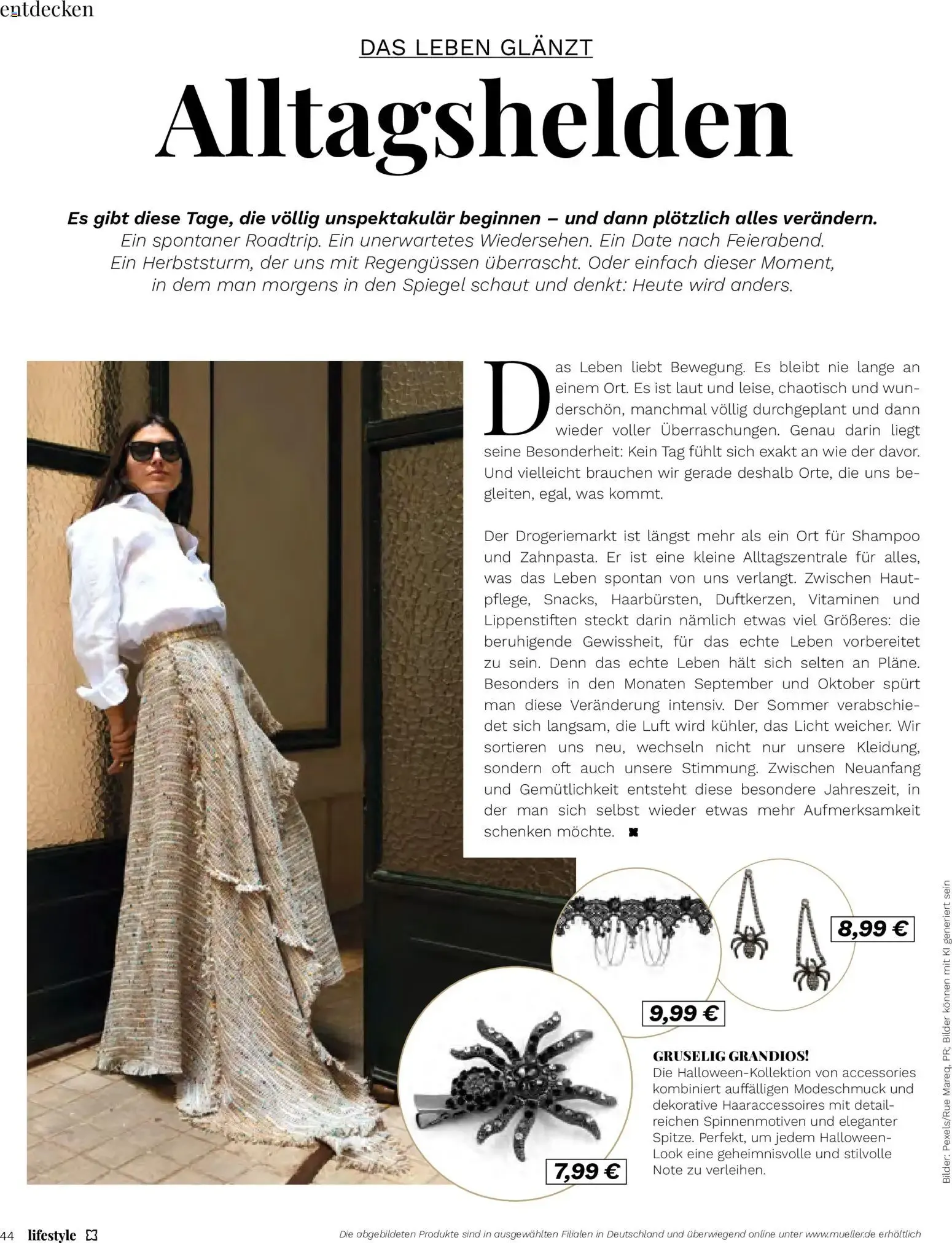 Müller lifestyle IHR WOHLFÜHL-MAGAZIN von 1. September bis 31. Oktober 2026 - Prospekt seite 45