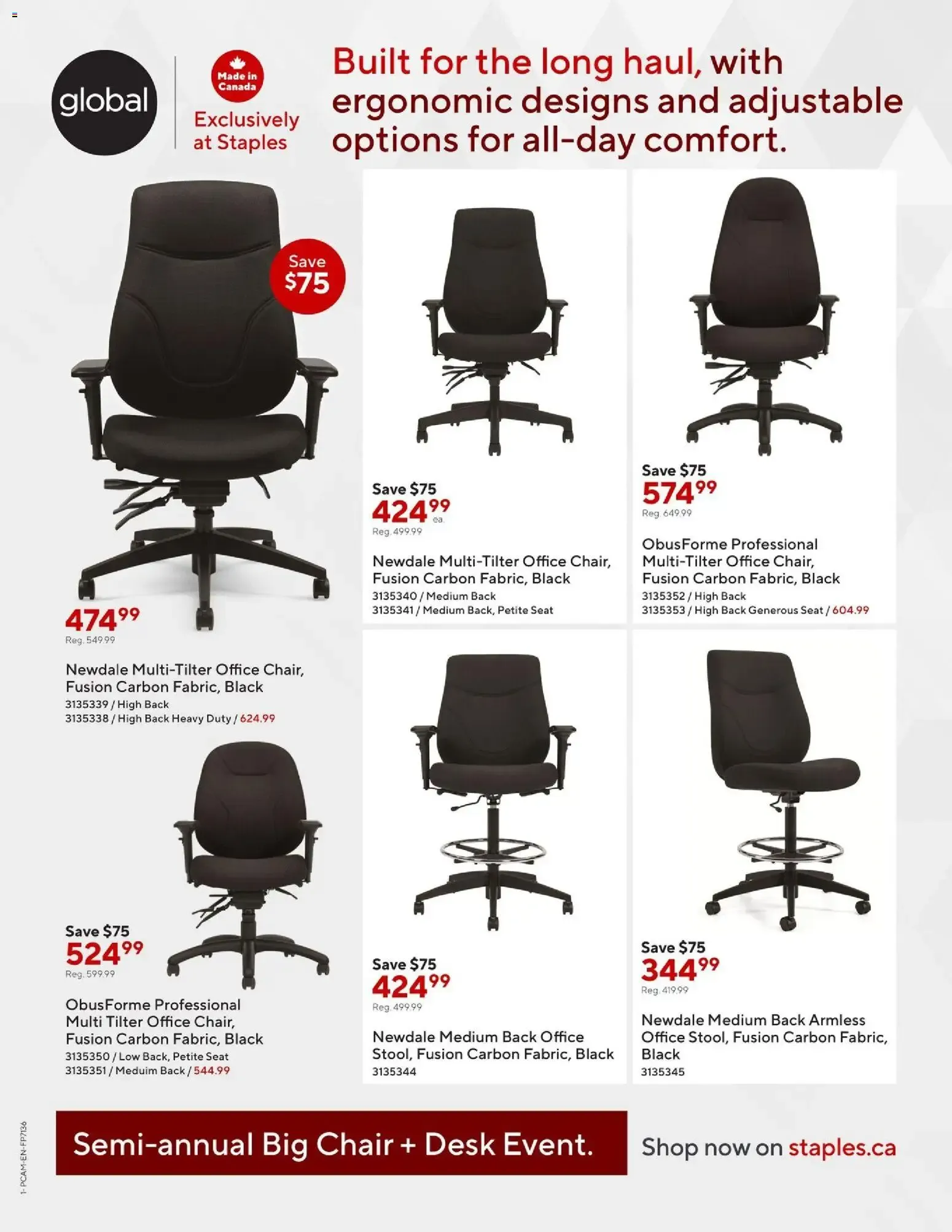 Staples flyer - Semi-annual big chair from Oct 16, 2026 > weekly specials & deals from October 16 to November 5 2026 - flyer page 3