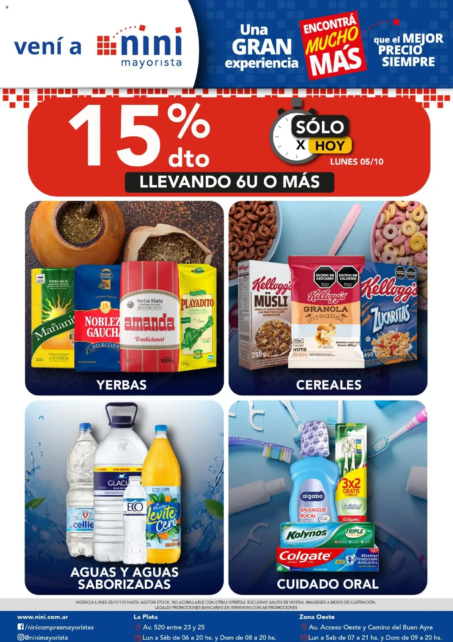 Ofertas de Nini Mayorista - Ofertas en Categorías 5 de octubre al 11 de octubre 2026 - Página 1 del catálogo