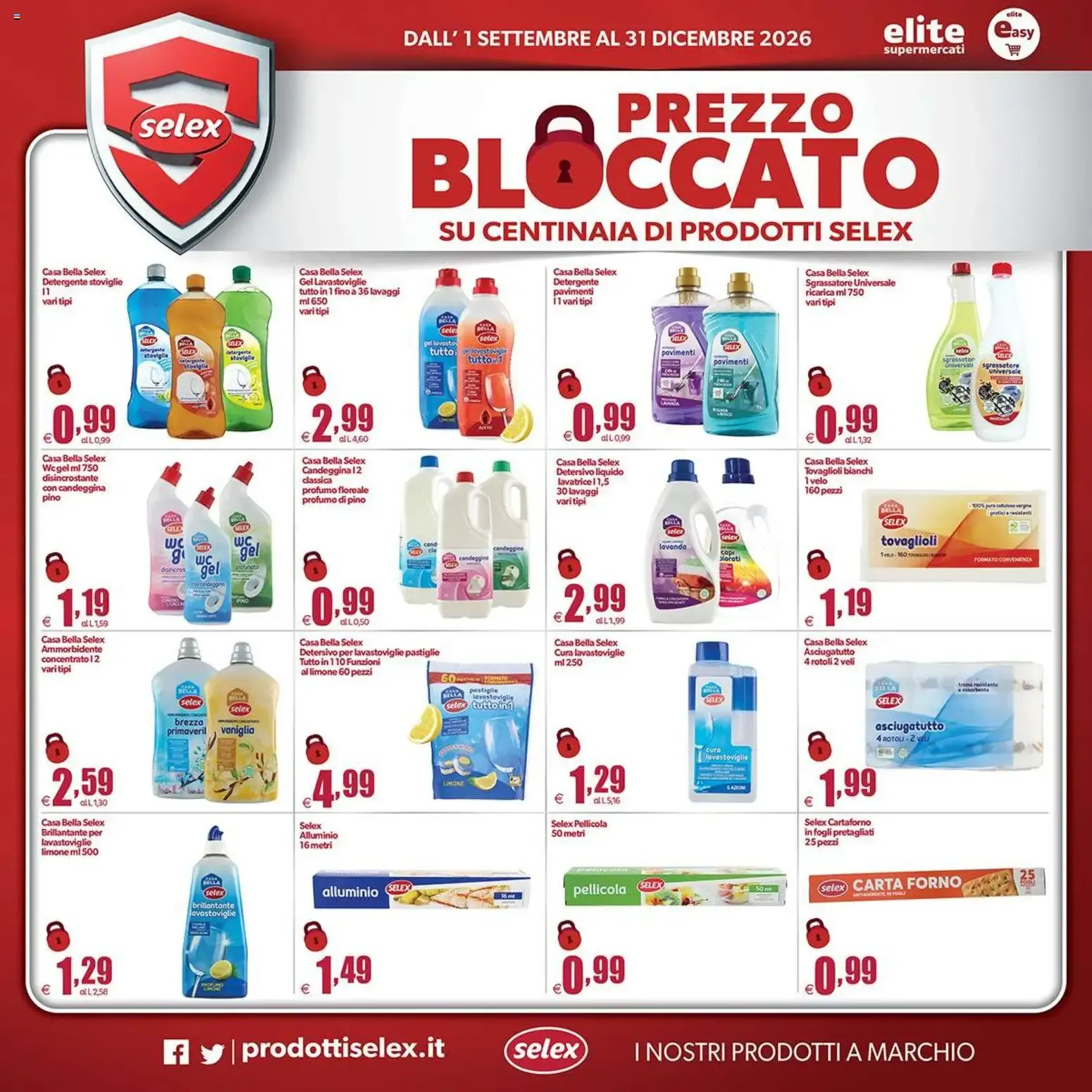 Nuovo Elite Supermercati volantino Spesa Difesa Selex dal 01/09/2026 > offerte anteprima 🛍️ da 1 settembre a 31 dicembre di 2026 - Pagina del volantino 10