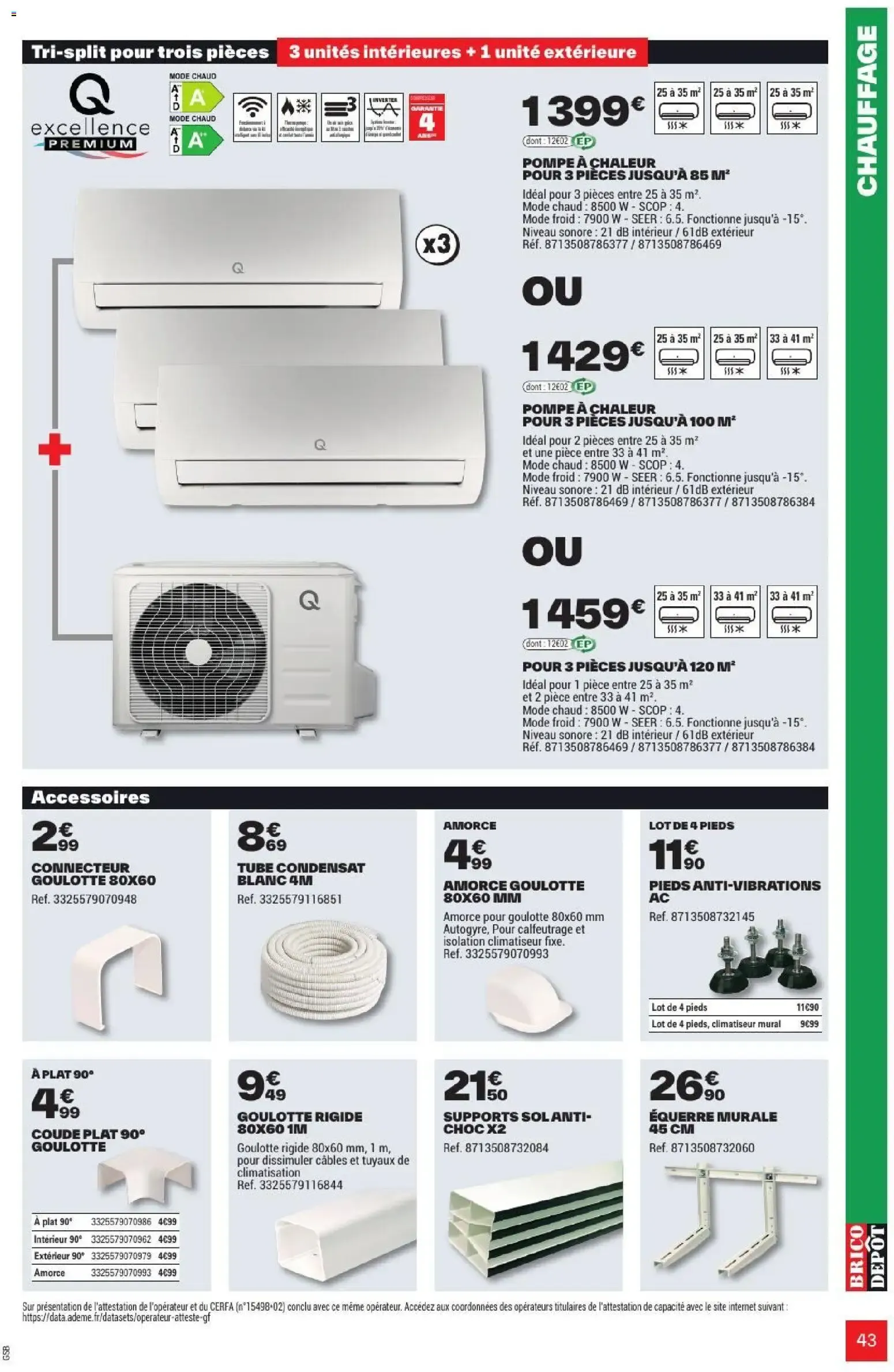 L'OFFICIEL DU BRICOLAGE - Automne du 17 septembre au 1 octobre 2026 - Catalogue page 43