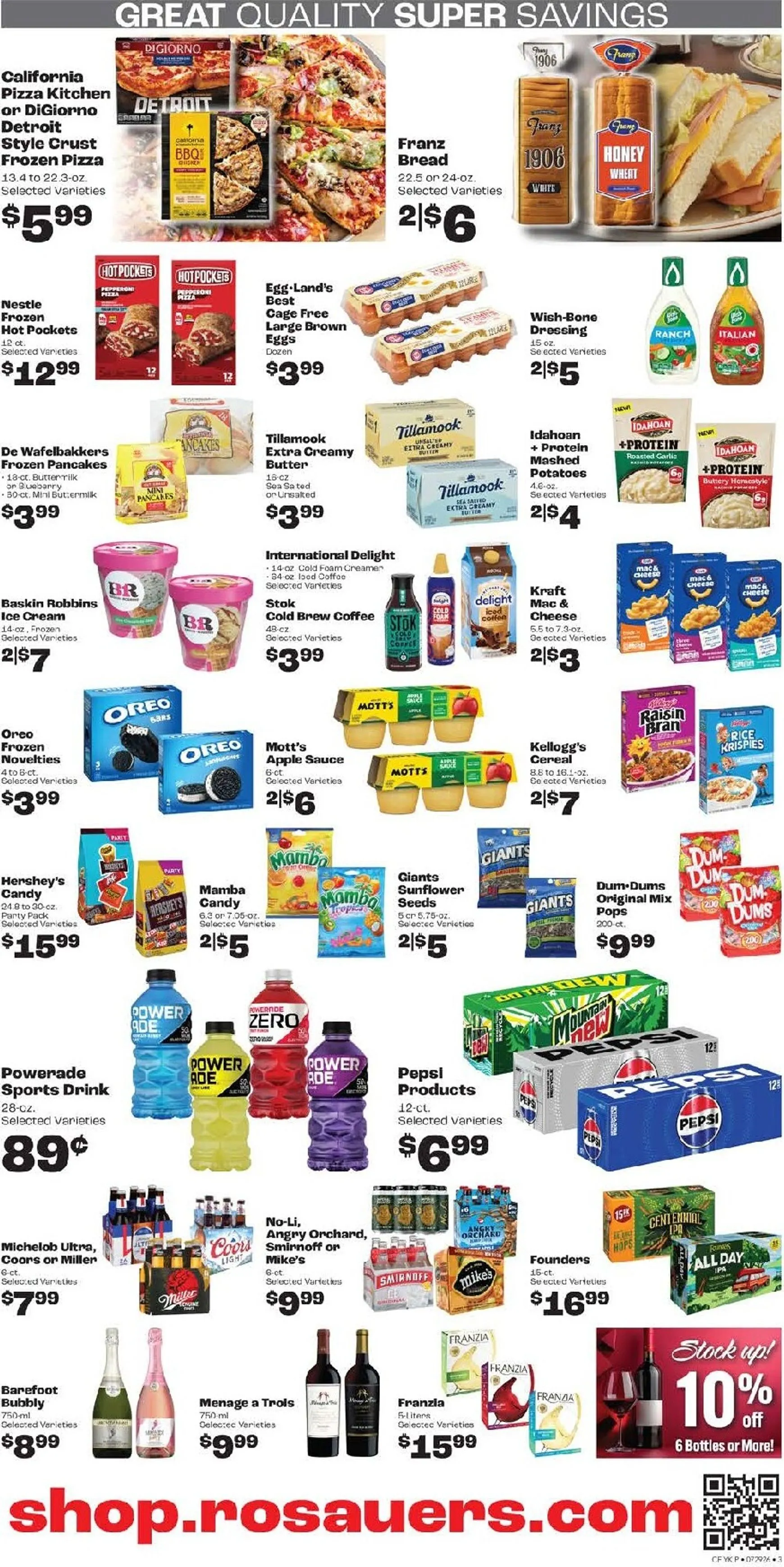 Weekly ad ROSAUERS from July 29 to August 4 2026 - Page 3