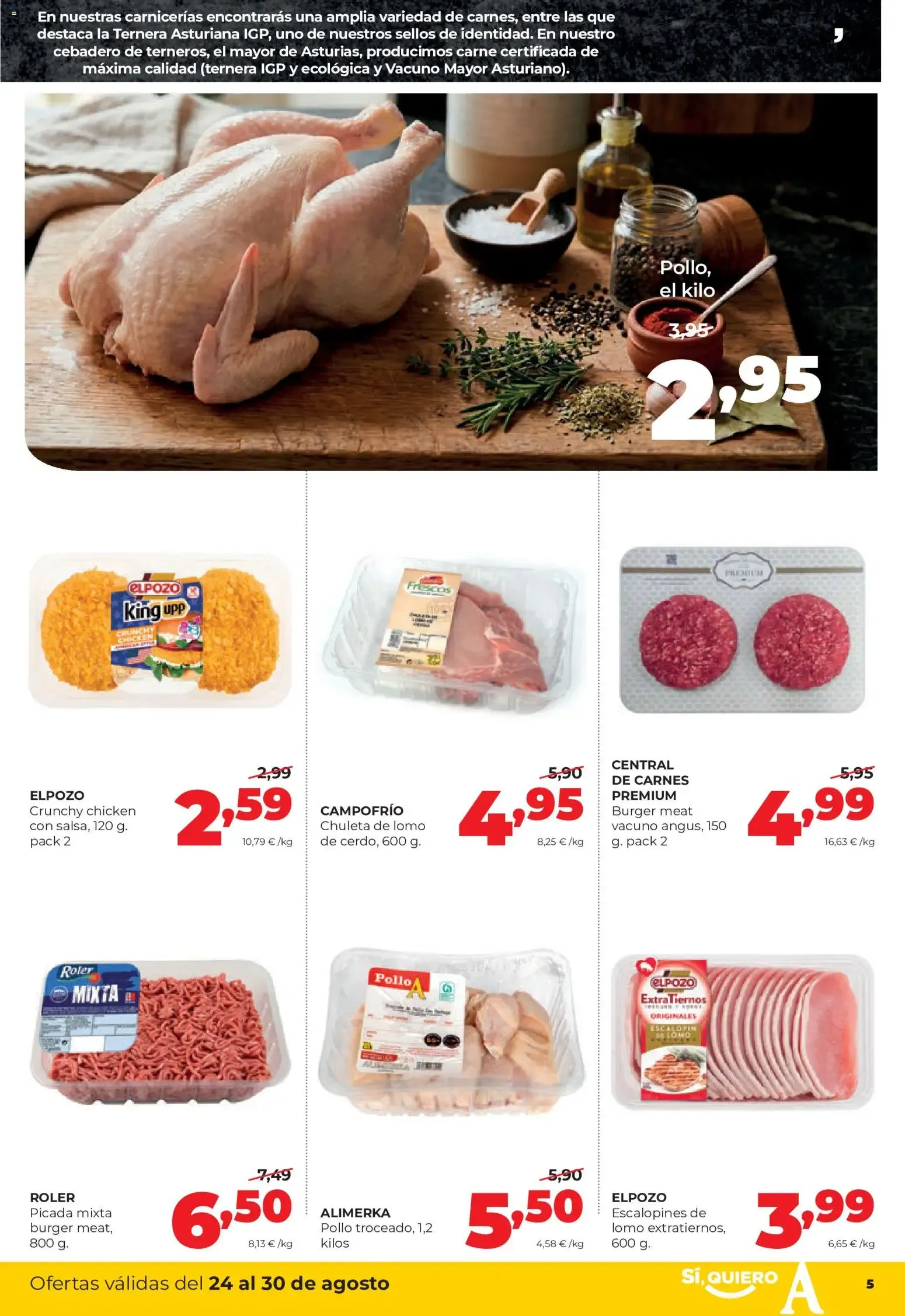 Catálogo de Alimerka folleto Castilla y León del 24/08/2026 | Catálogo 24 de agosto al 30 de agosto 2026 - Página 5