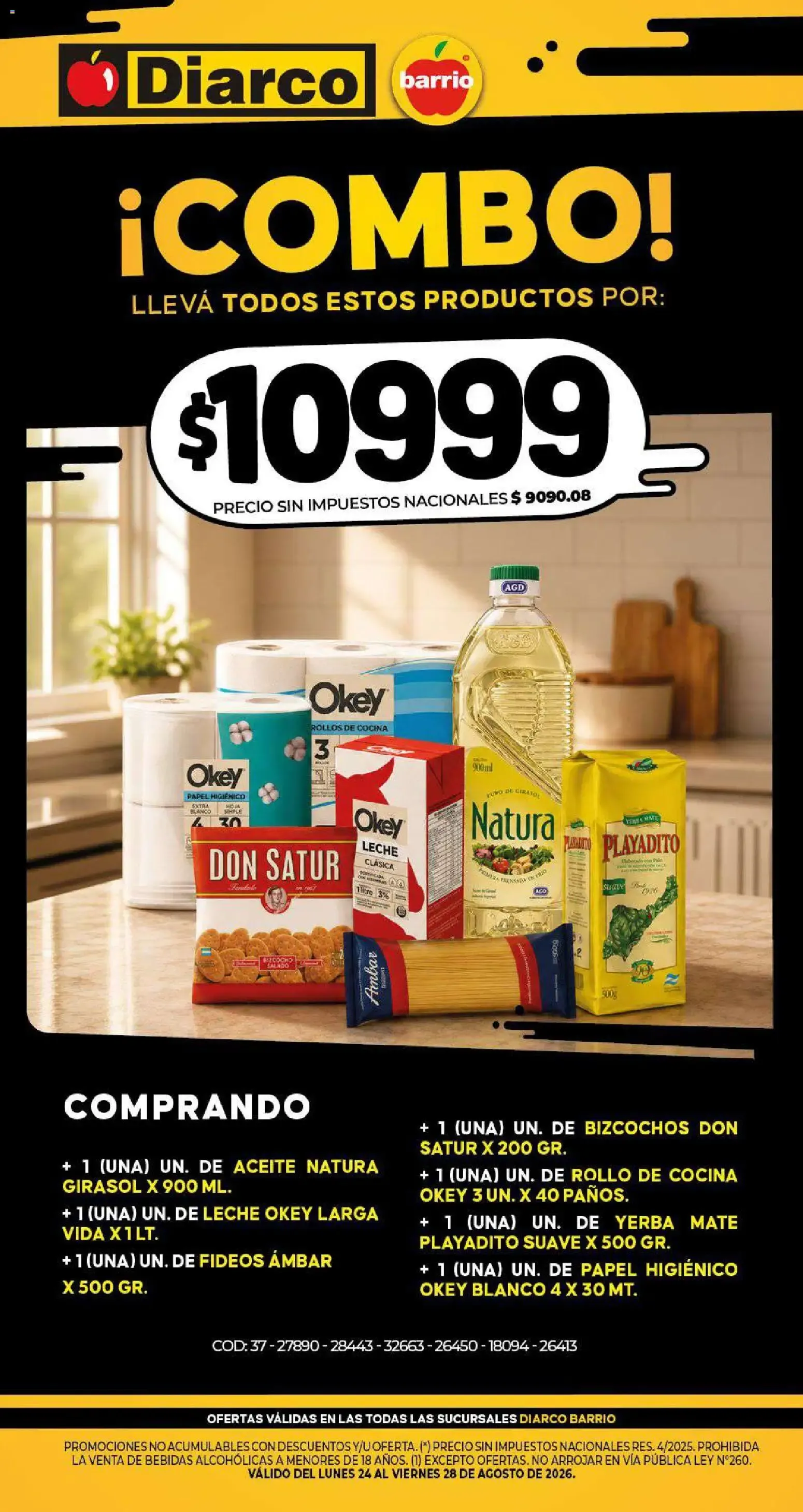 Ofertas de Diarco - Especial Locura De Precios del 24/08/2026 - 28/08/2026 24 de agosto al 28 de agosto 2026 - Página 2 del catálogo