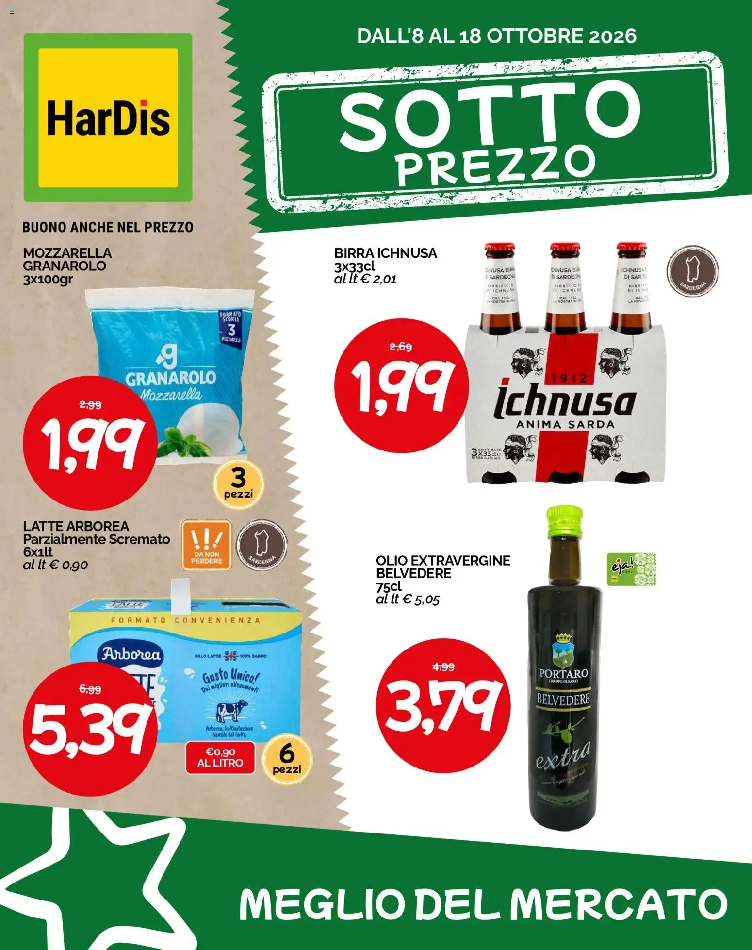 HarDis volantino dal 08/10/2026 - online Offerte da 8 ottobre a 18 ottobre di 2026 - Pagina del volantino 1