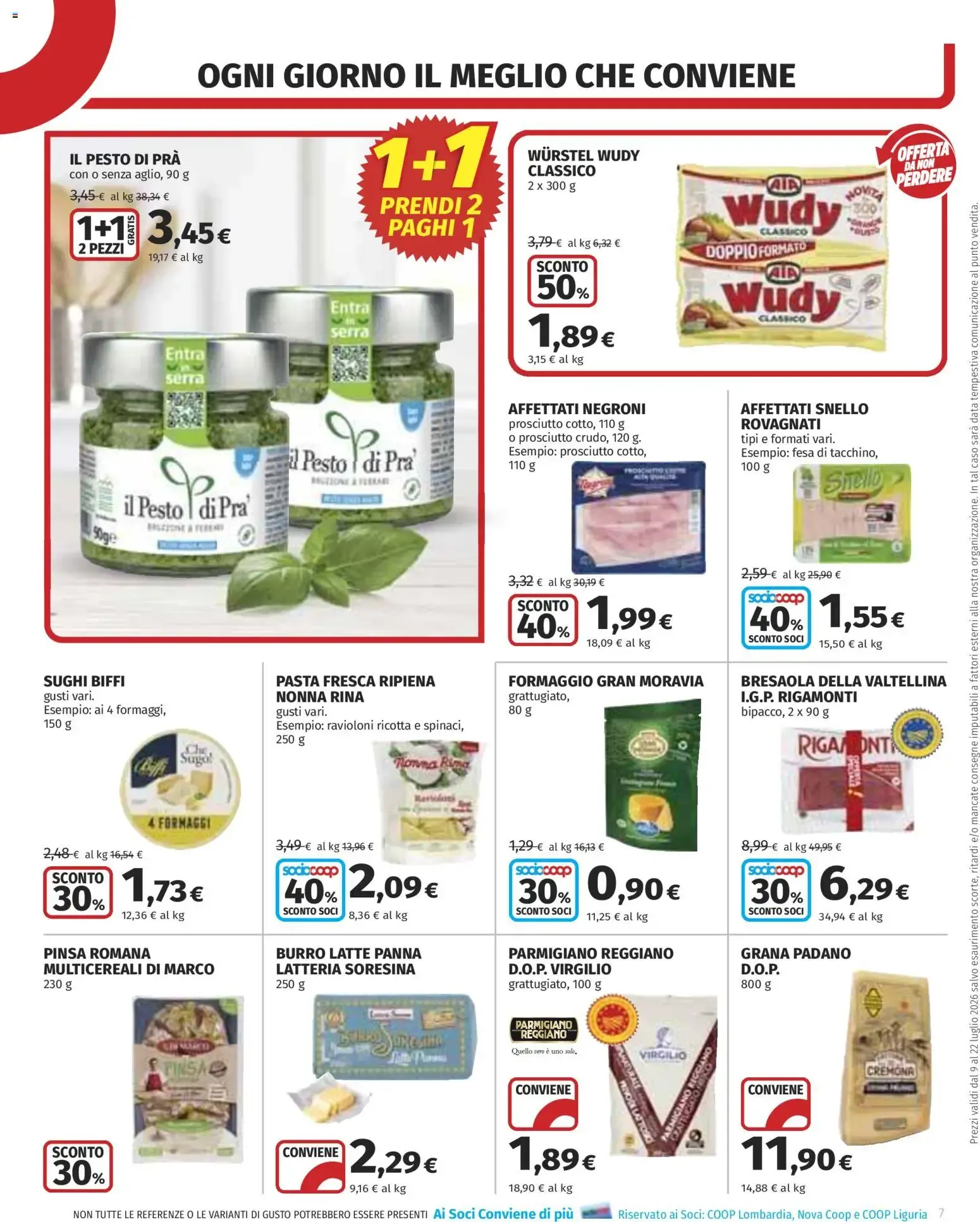 COOP Extra Offerte da 9 luglio a 22 luglio di 2026 - Pagina del volantino 7