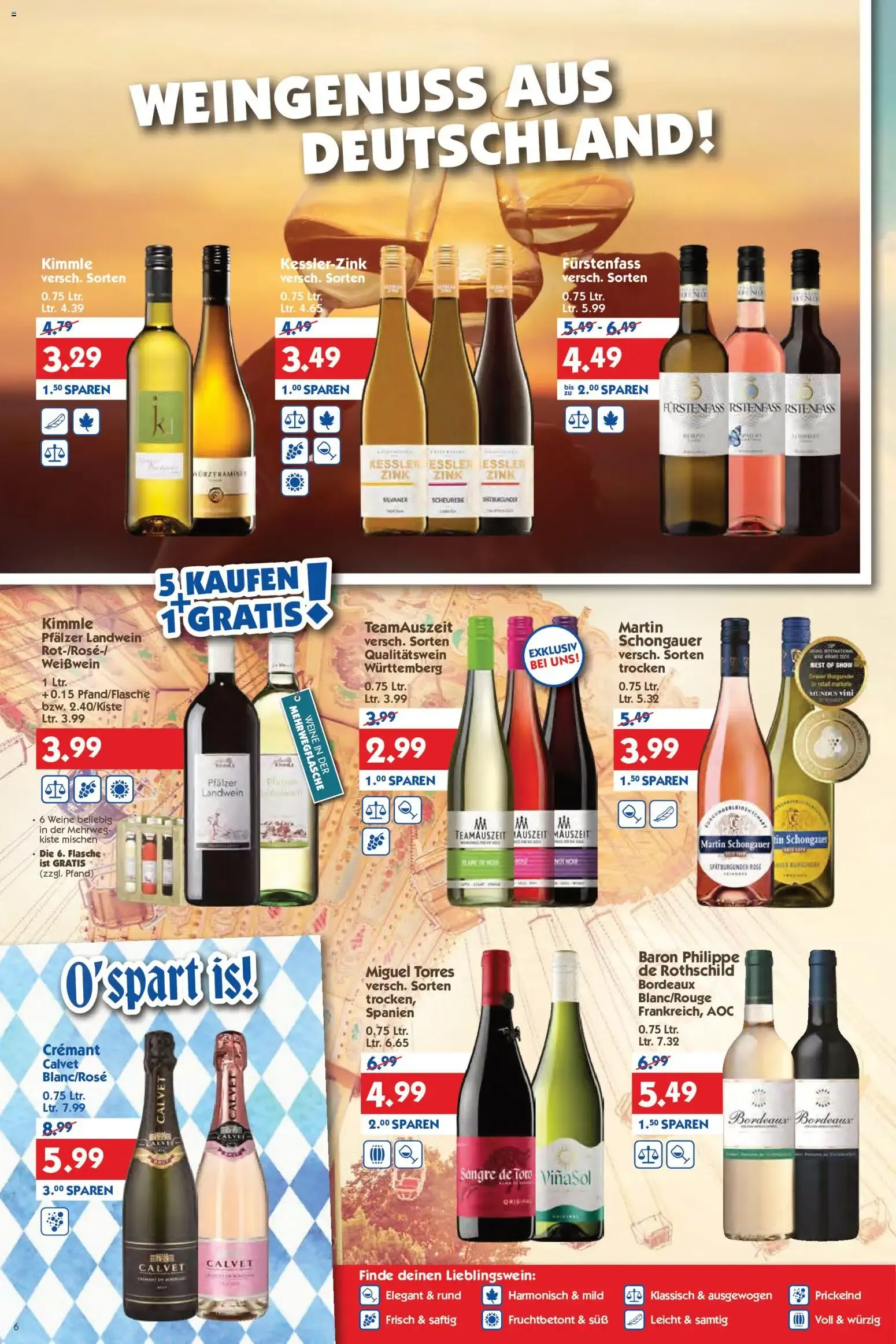 HOL'AB! Getränke Markt: Was wollt ihr trinken? von 31. August bis 5. September 2026 - Prospekt seite 6